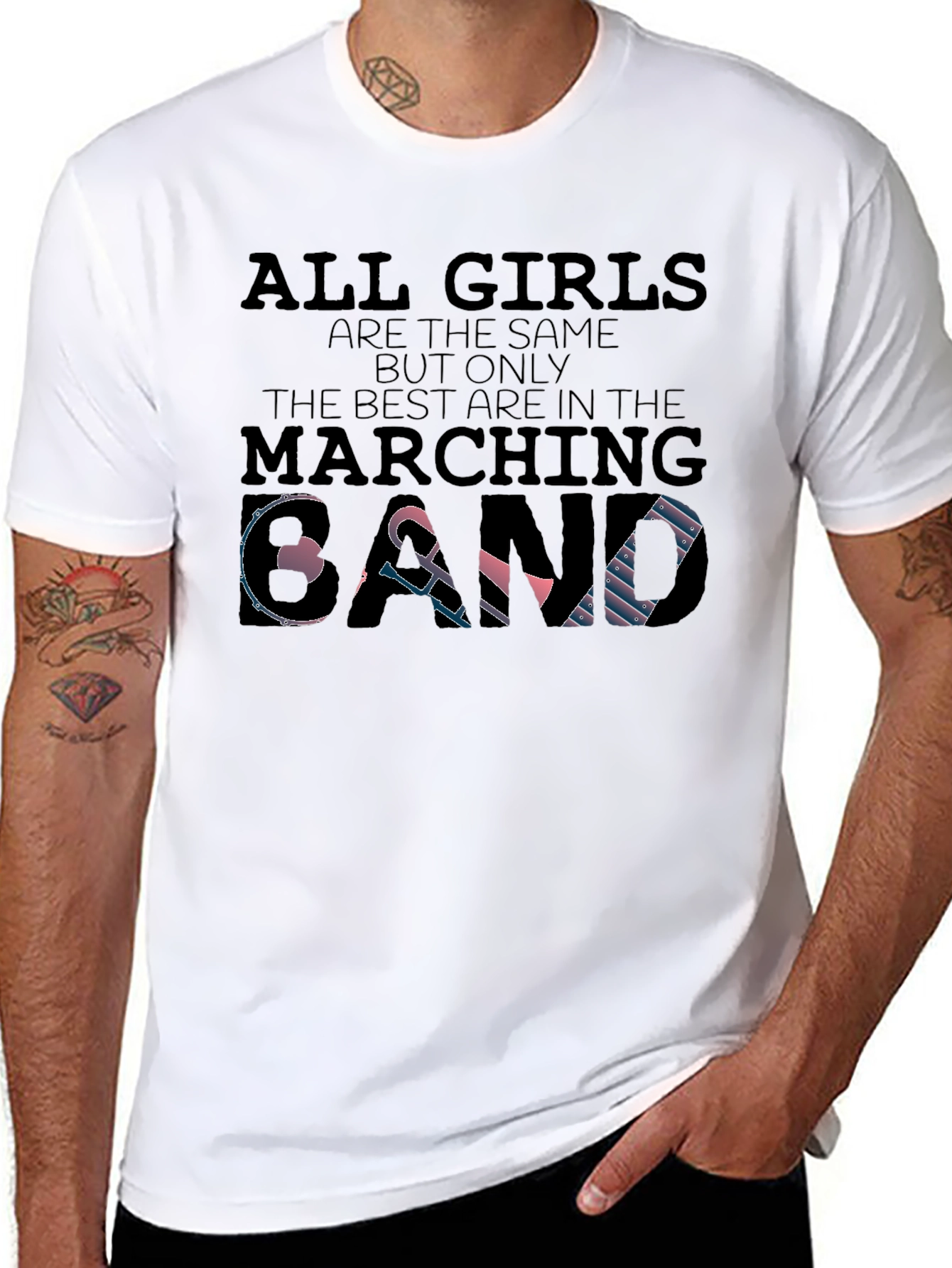 Marching Band Girls T-Shirt