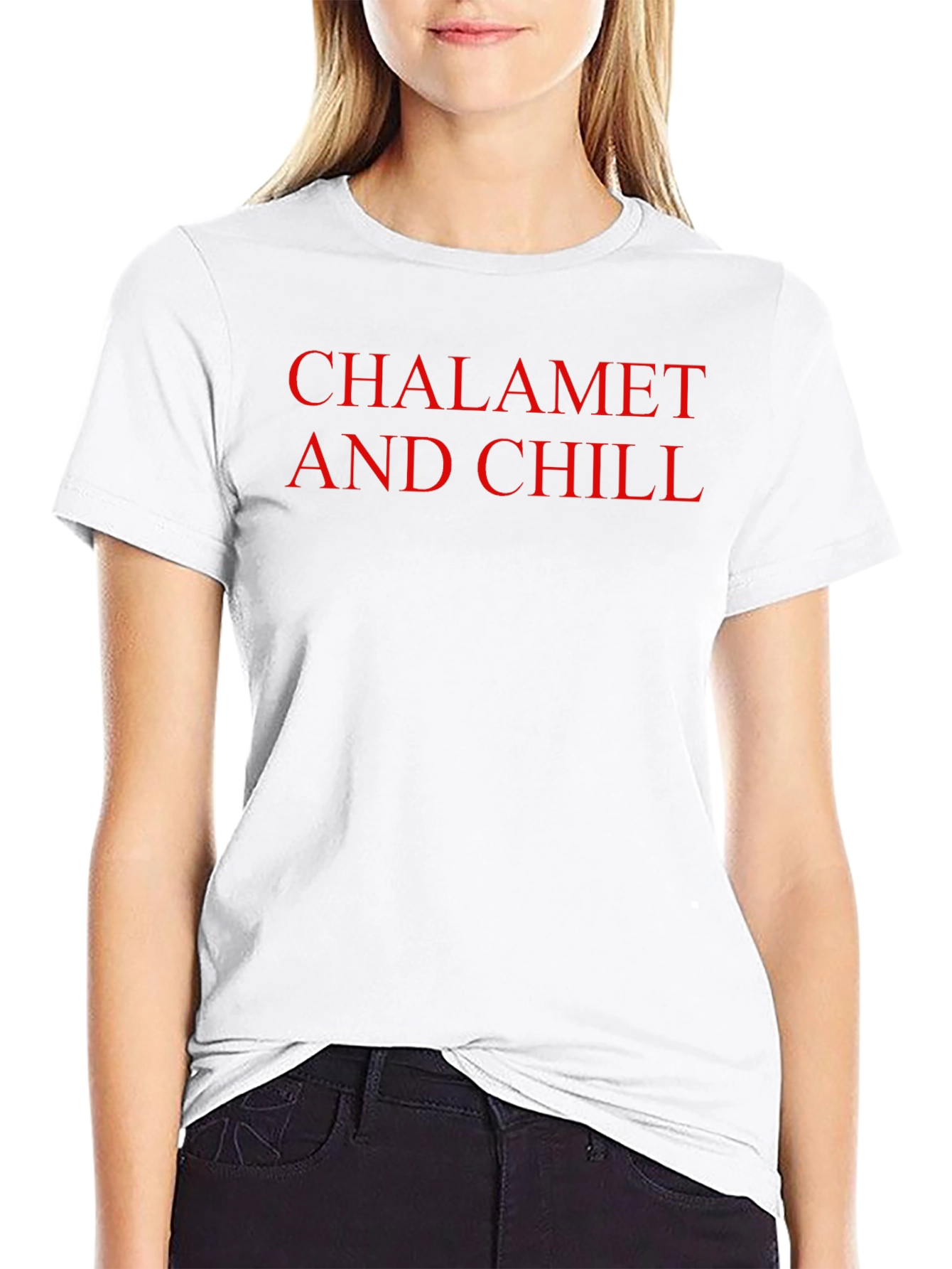 Chalemet and Chill Graphic T-Shirt