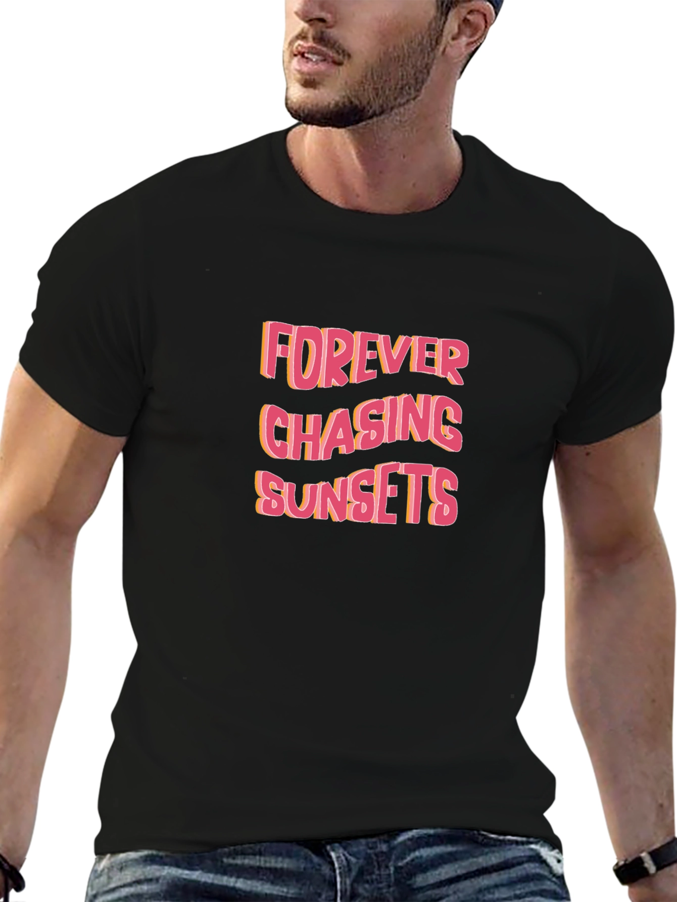 Forever Chasing Sunsets Graphic Tee