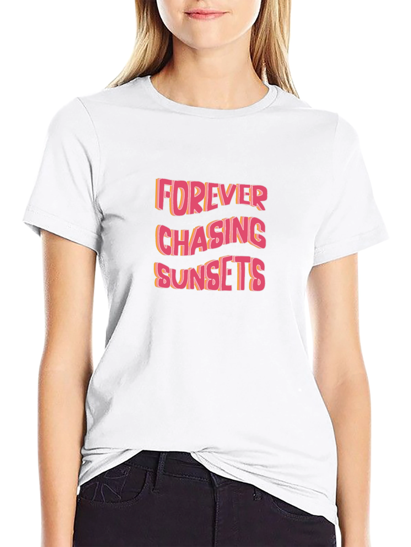 Forever Chasing Sunsets Graphic Tee