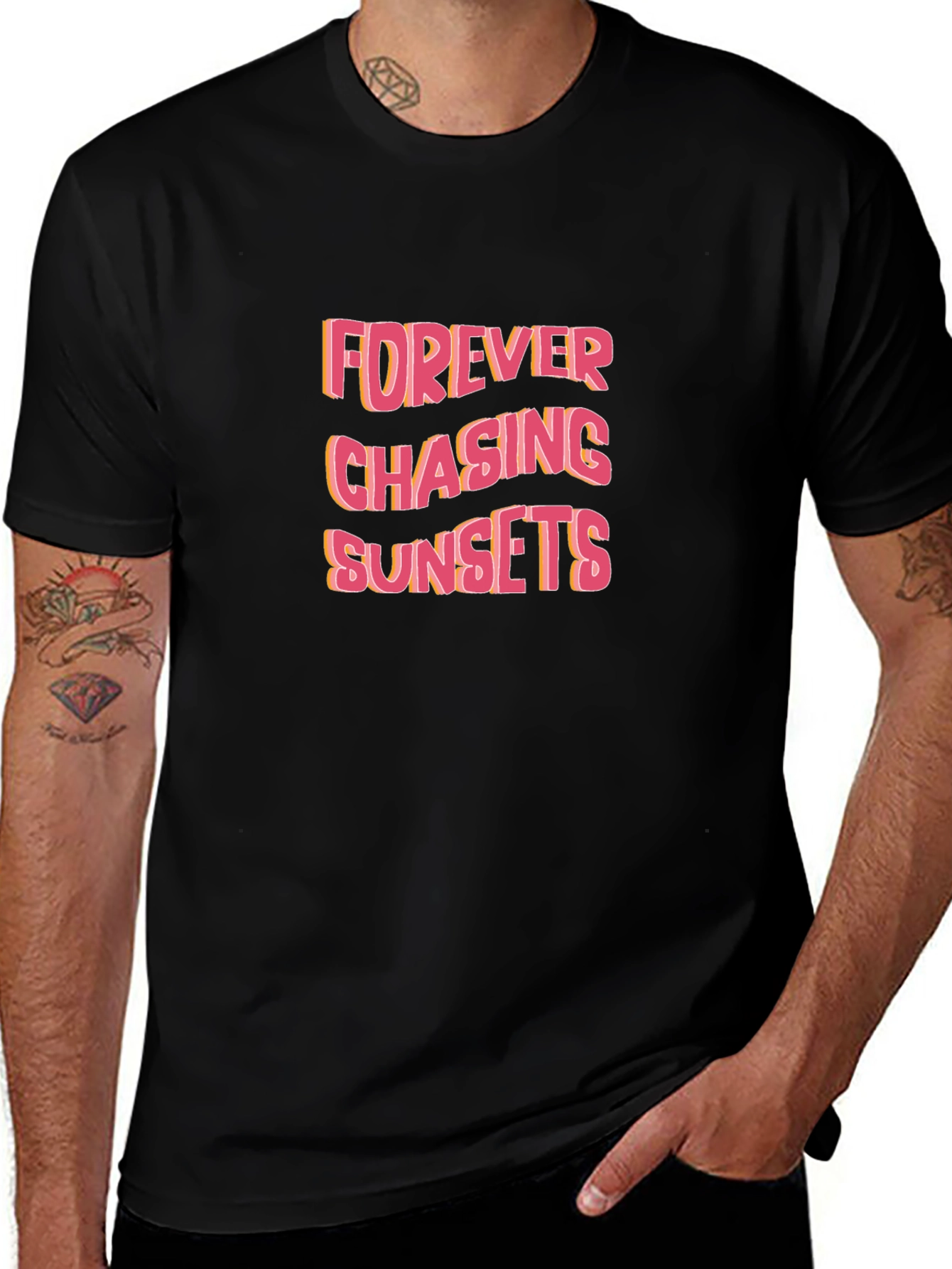 Forever Chasing Sunsets Graphic Tee