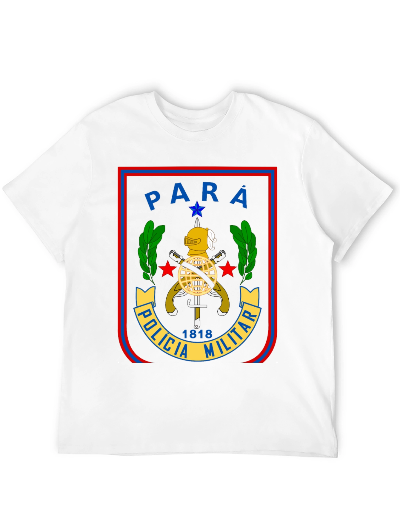 Para Policia Militar T-Shirt - Black Cotton Tee