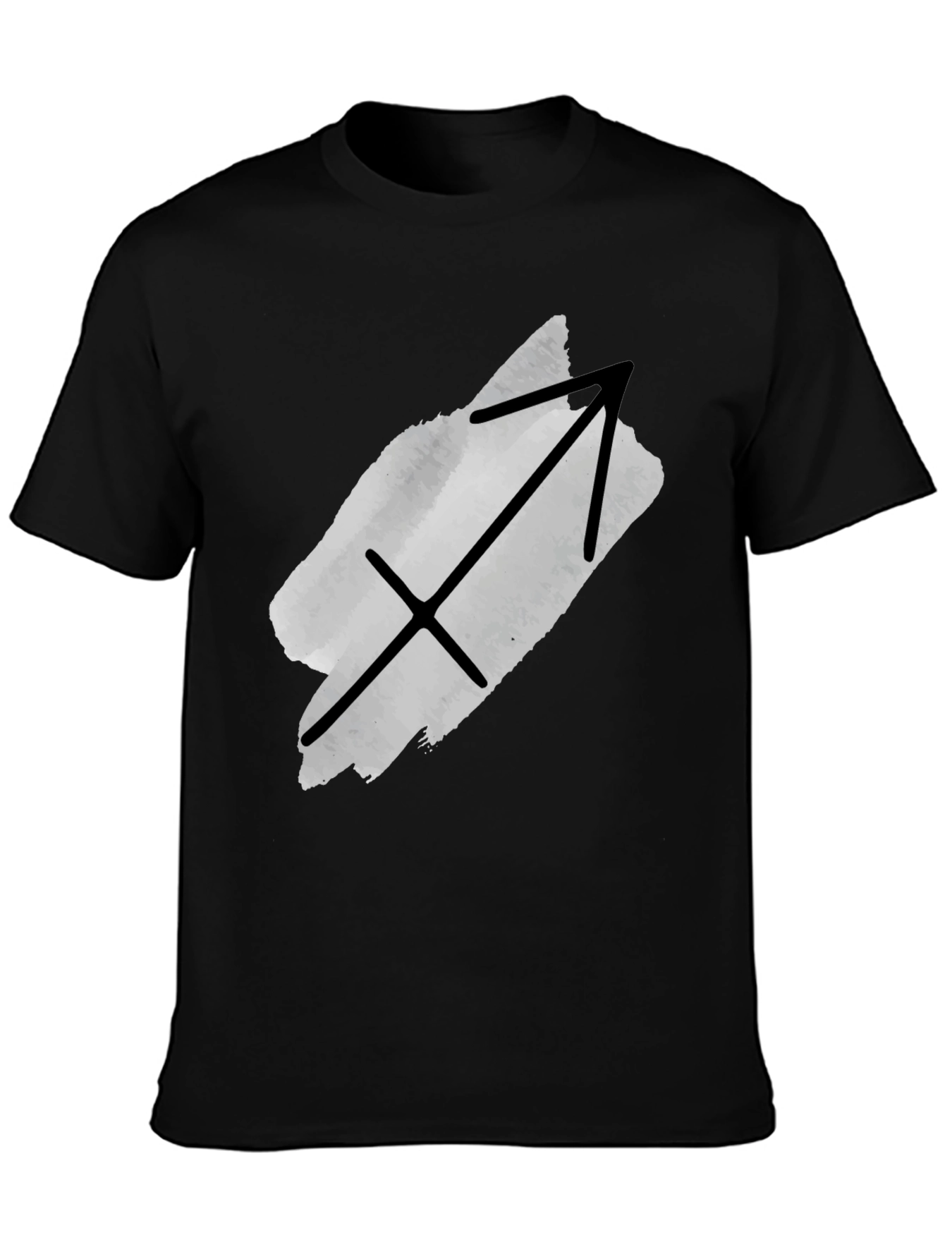 Sagittarius Zodiac T-Shirt - Black Tee
