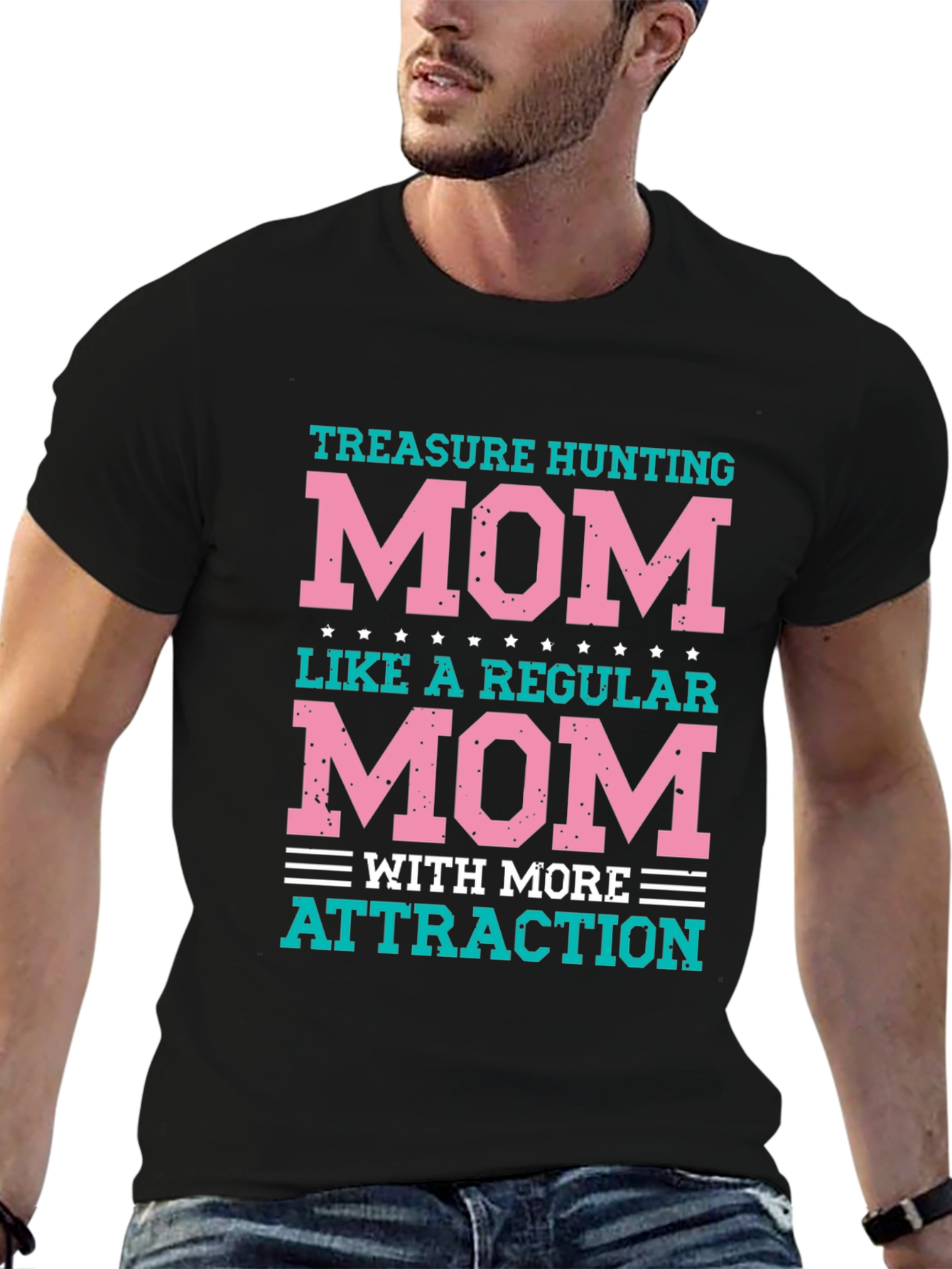 Treasure Hunting Mom T-Shirt - Fun Graphic Tee