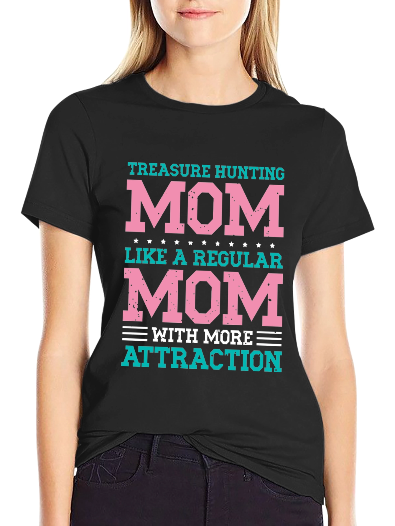 Treasure Hunting Mom T-Shirt - Fun Graphic Tee