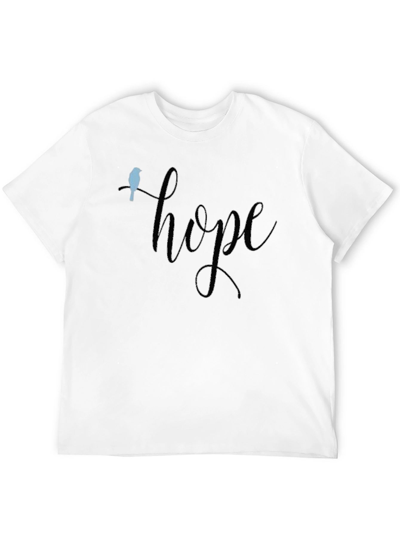 Hope Bird Graphic T-Shirt - Positive Vibes