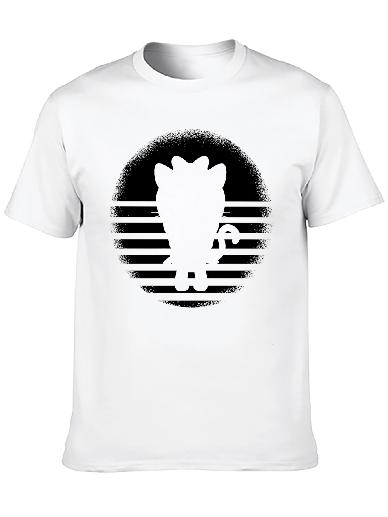 Silhouette Graphic Print T-Shirt