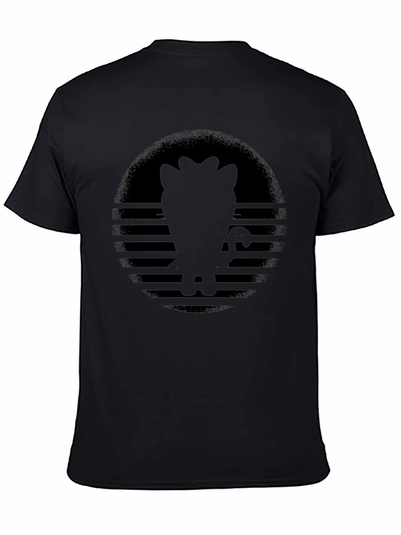 Silhouette Graphic Print T-Shirt