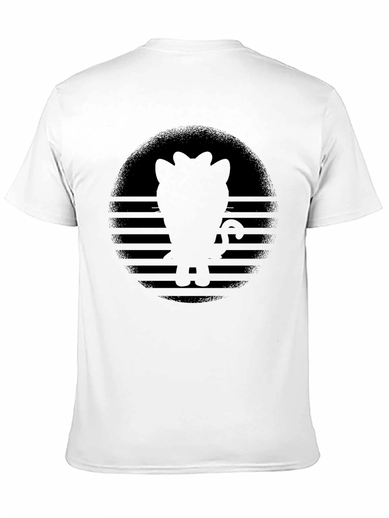 Silhouette Graphic Print T-Shirt