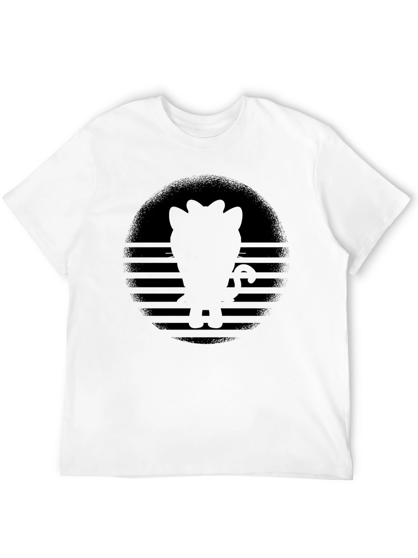 Silhouette Graphic Print T-Shirt