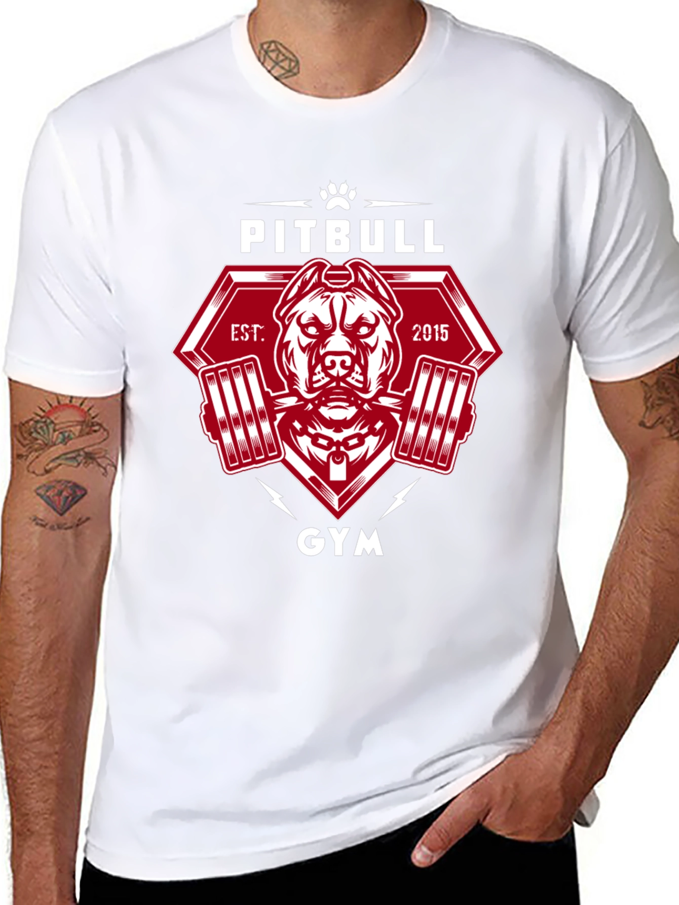 Pitbull Gym Black T-Shirt
