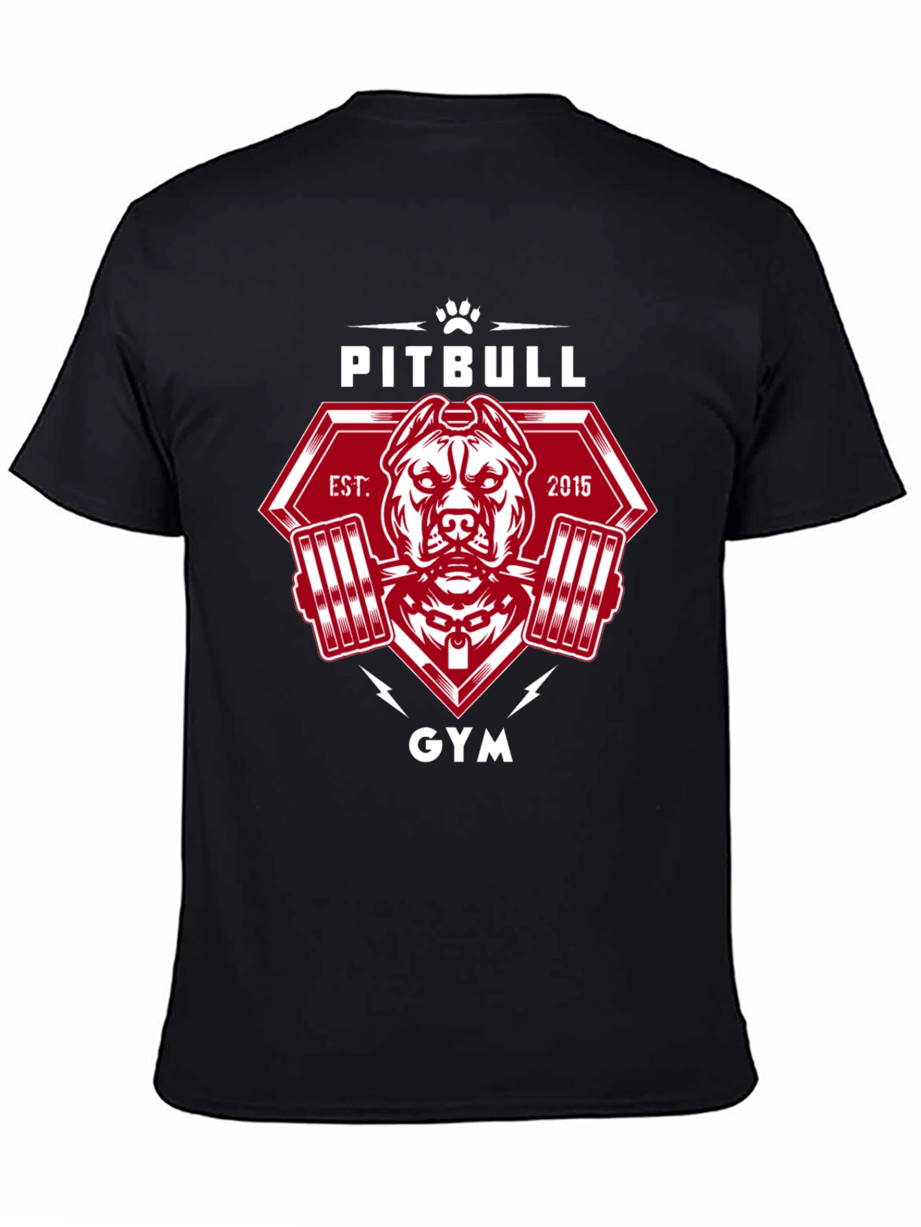 Pitbull Gym Black T-Shirt