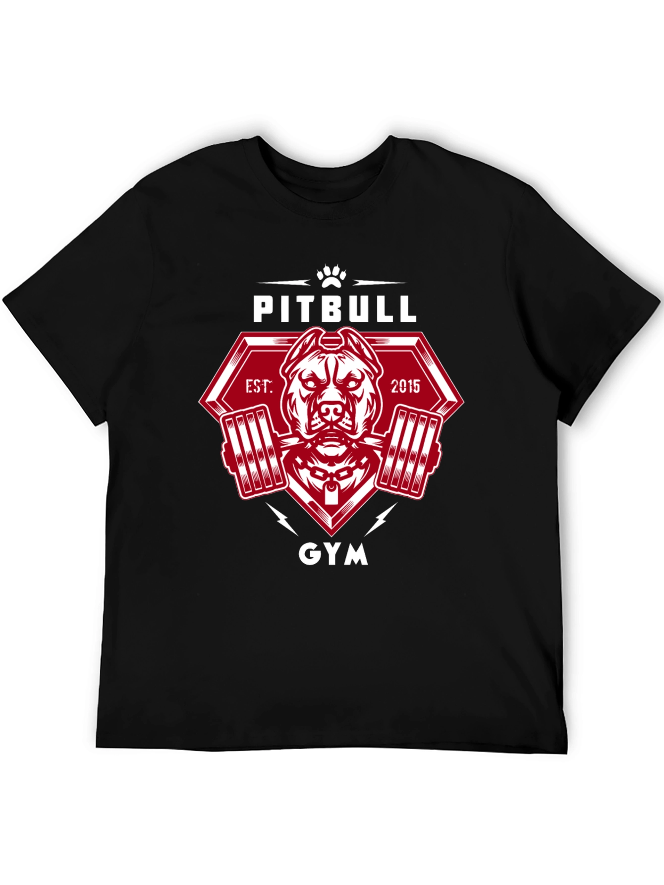 Pitbull Gym Black T-Shirt
