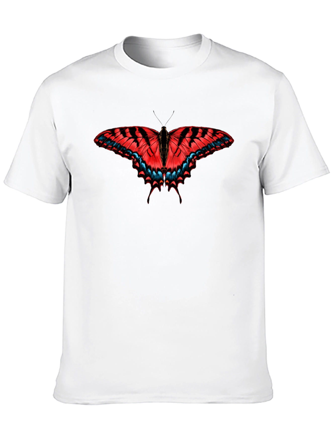 Butterfly Graphic Black T-Shirt