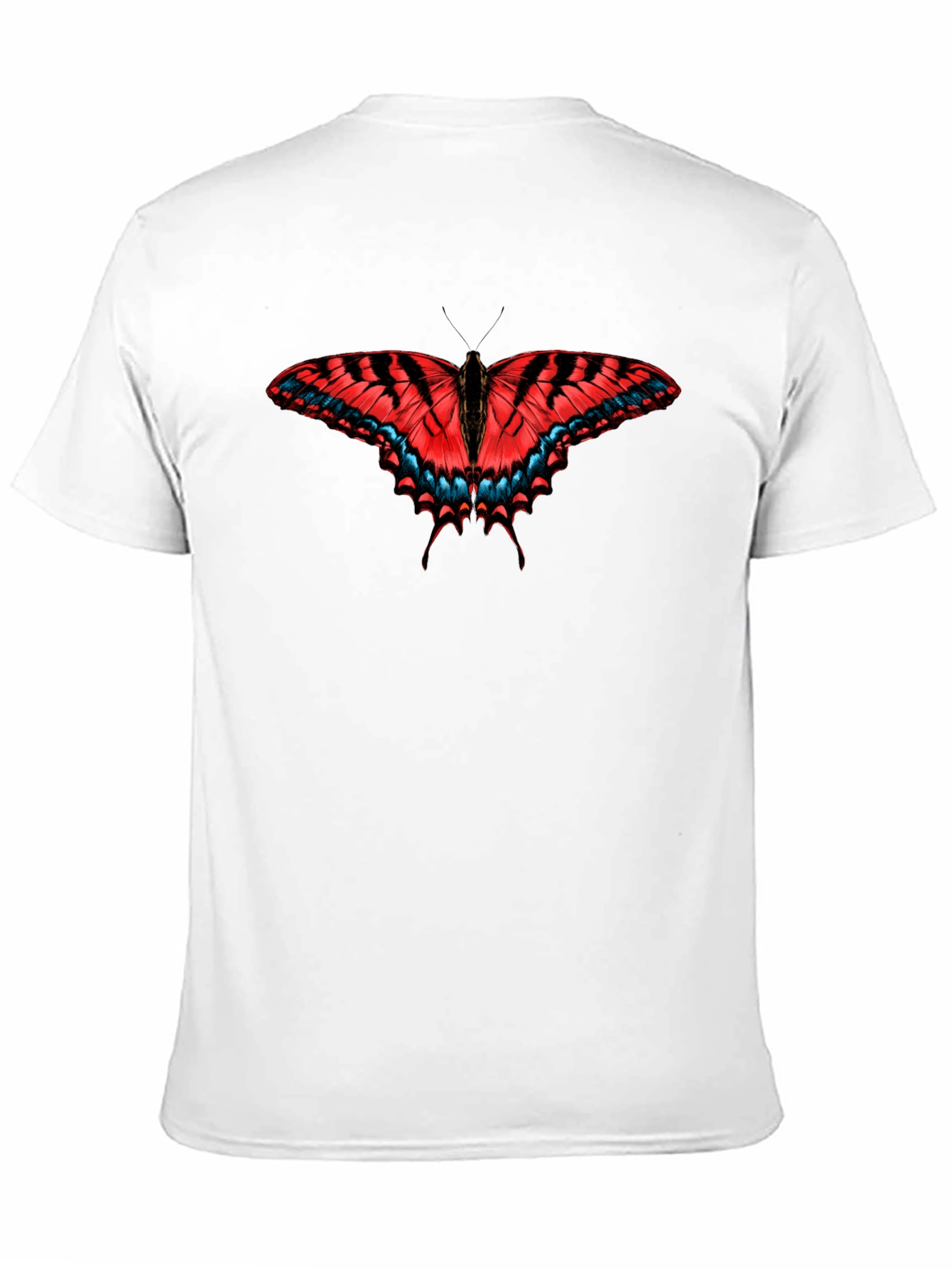 Butterfly Graphic Black T-Shirt