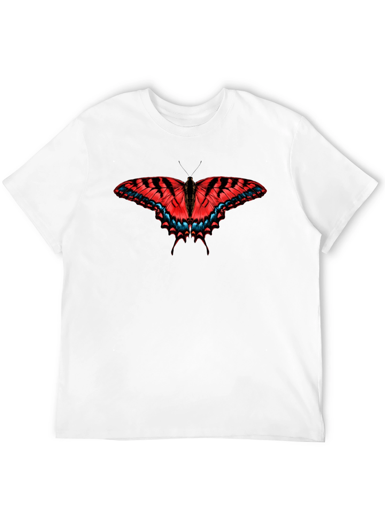 Butterfly Graphic Black T-Shirt