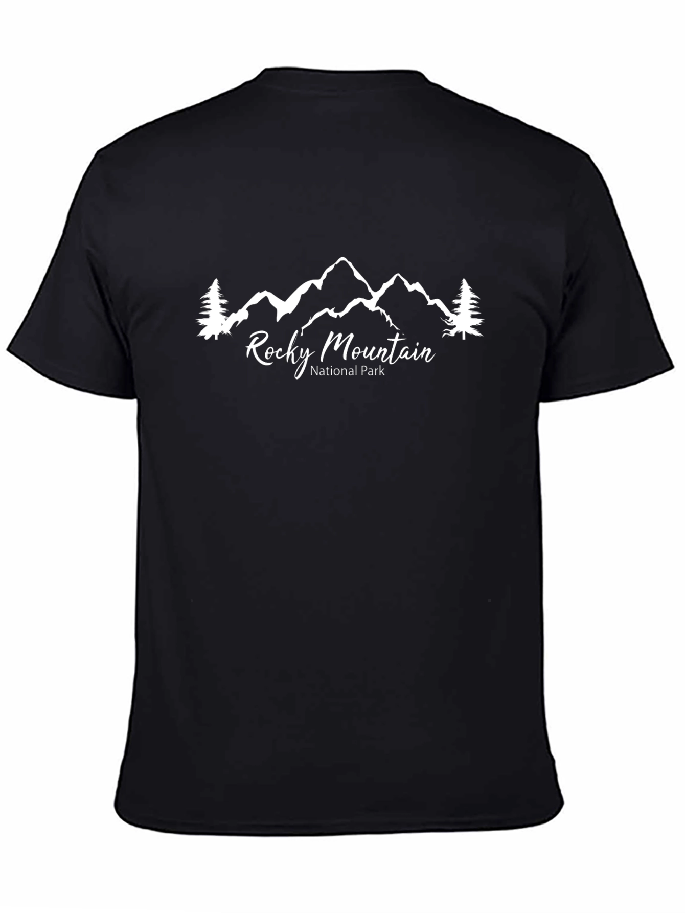 Rocky Mountain National Park Black T-Shirt