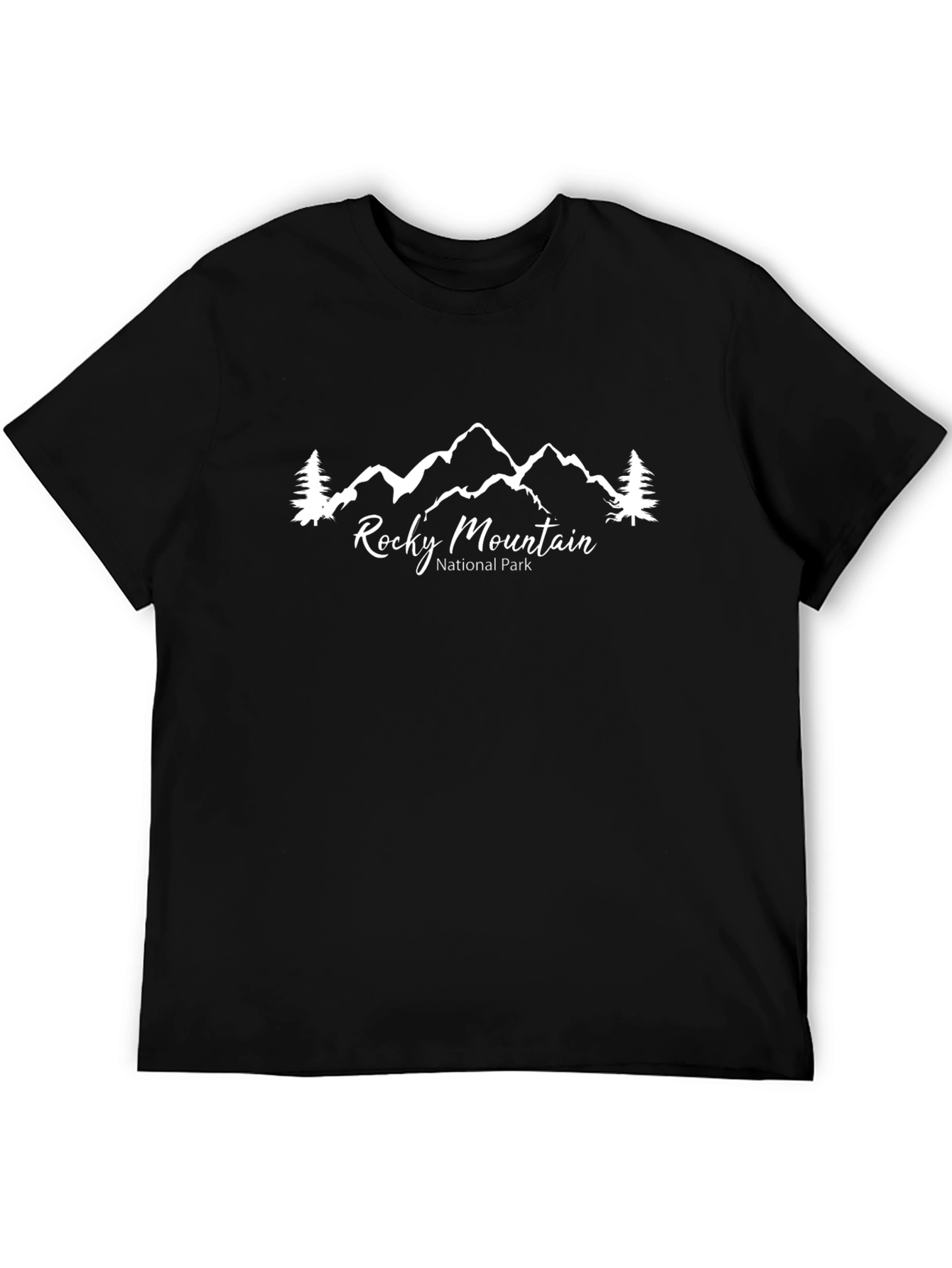 Rocky Mountain National Park Black T-Shirt