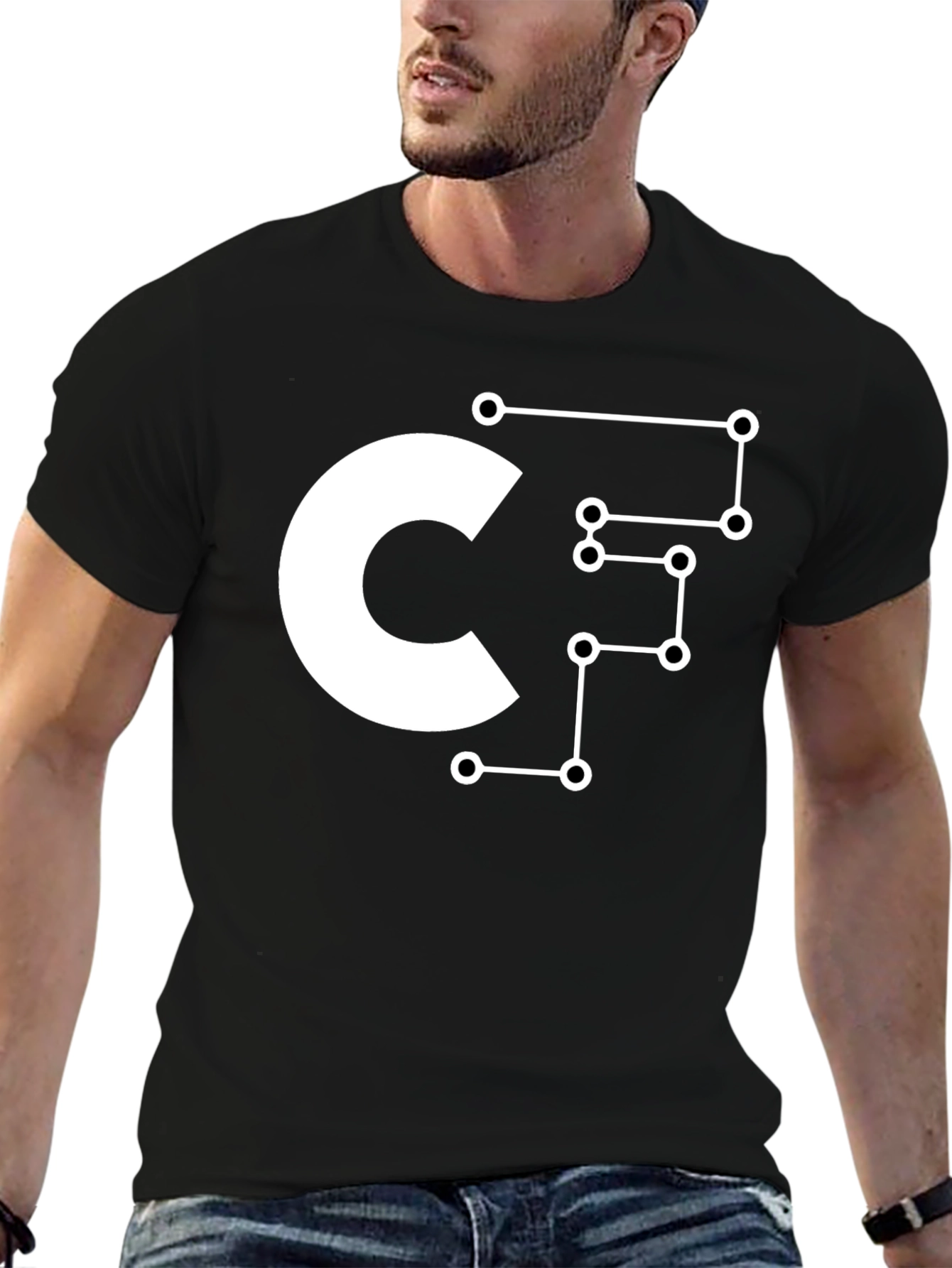 C++ Developer Black Tee - Coding & Tech Style