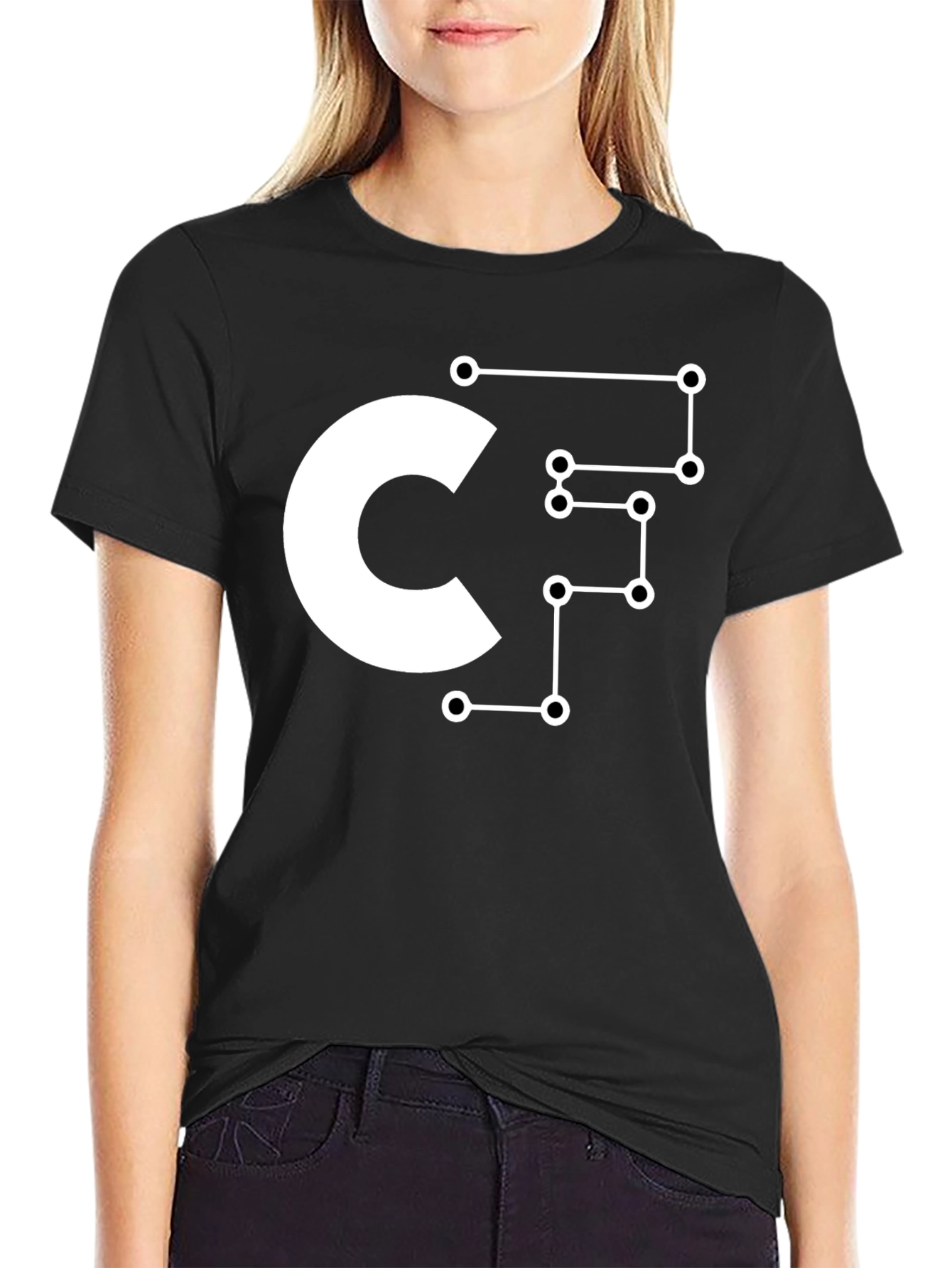 C++ Developer Black Tee - Coding & Tech Style