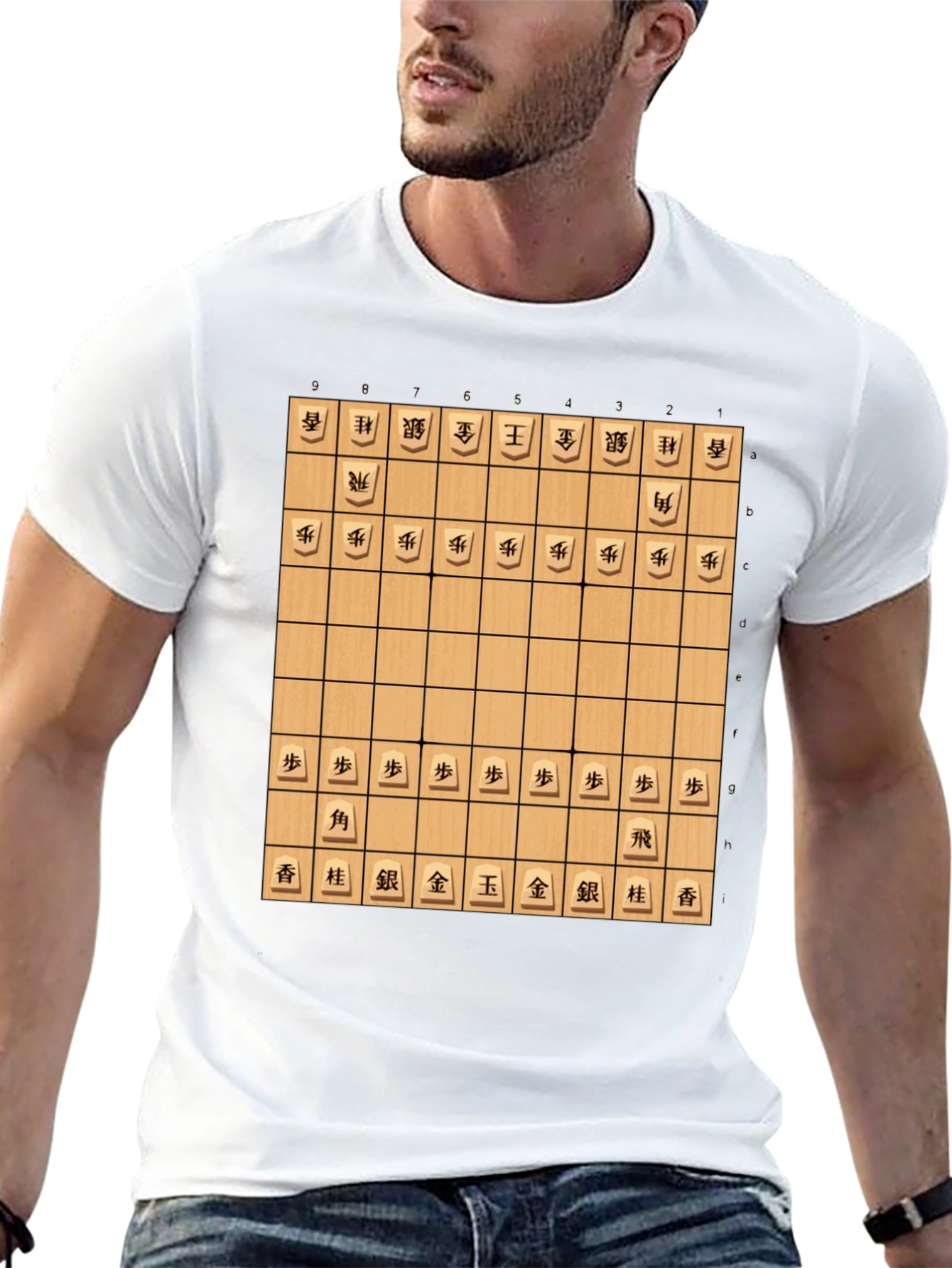 Shogi Board Game T-Shirt