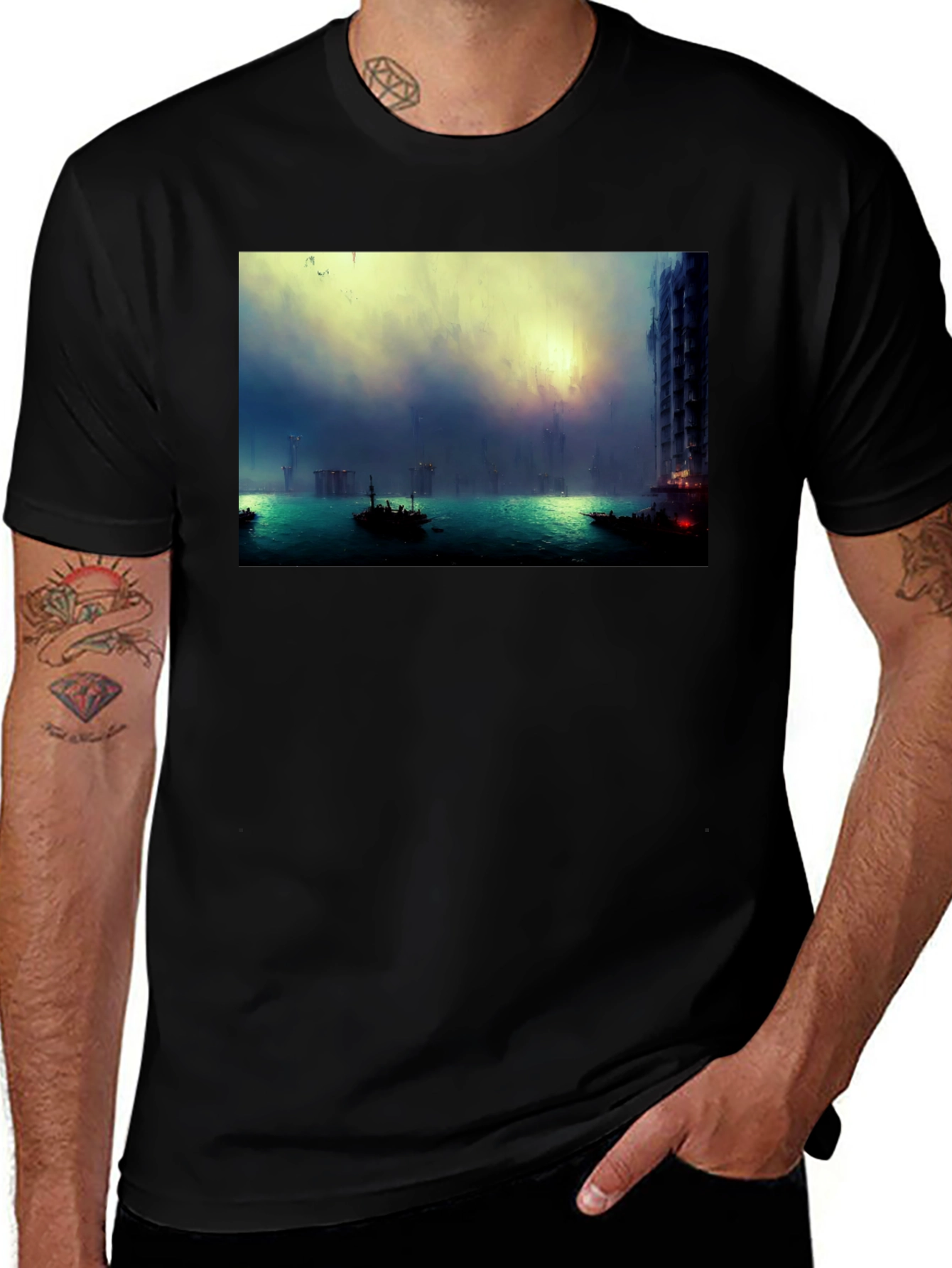 Atmospheric Venice Graphic Tee