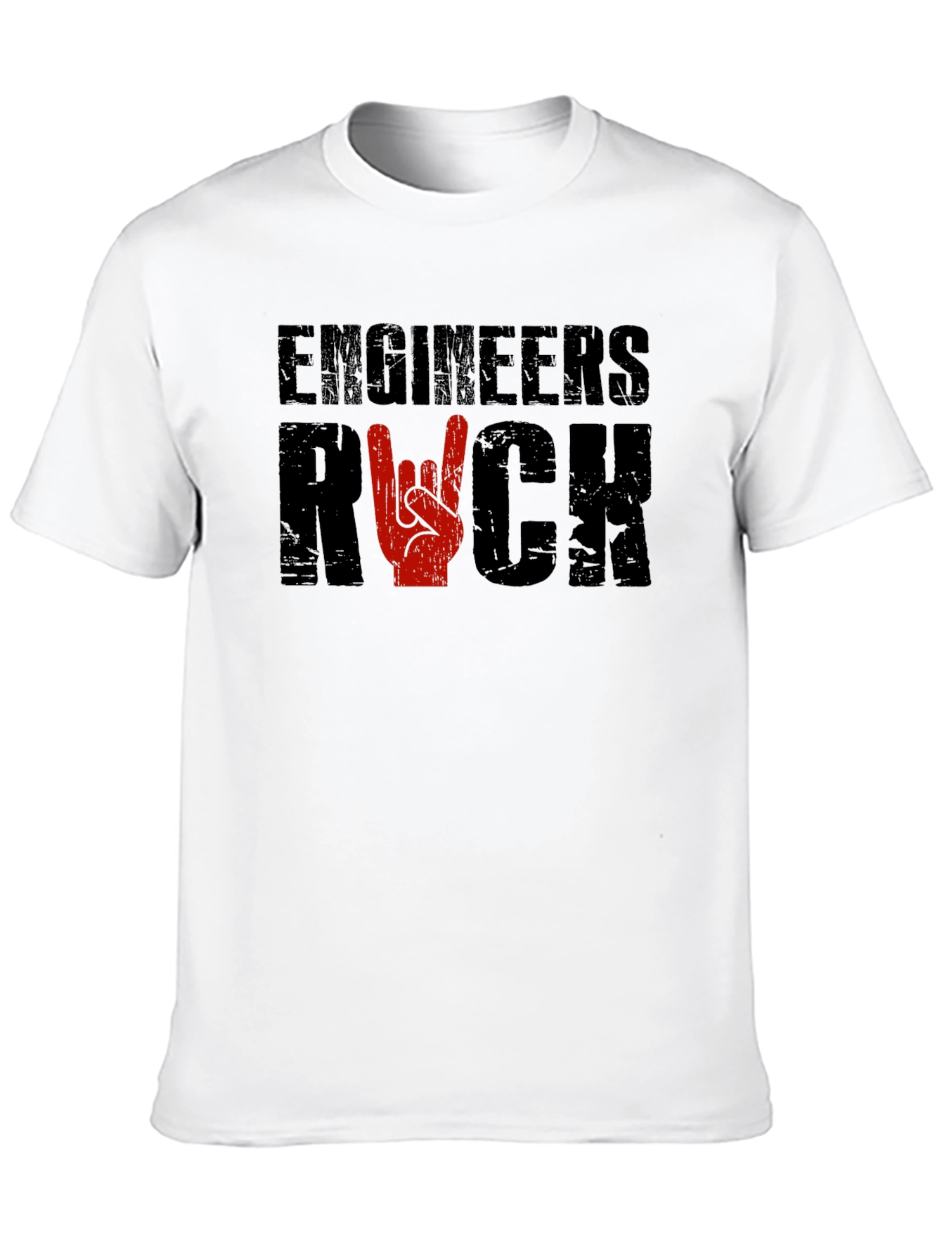 Engineers Rock T-Shirt - Black