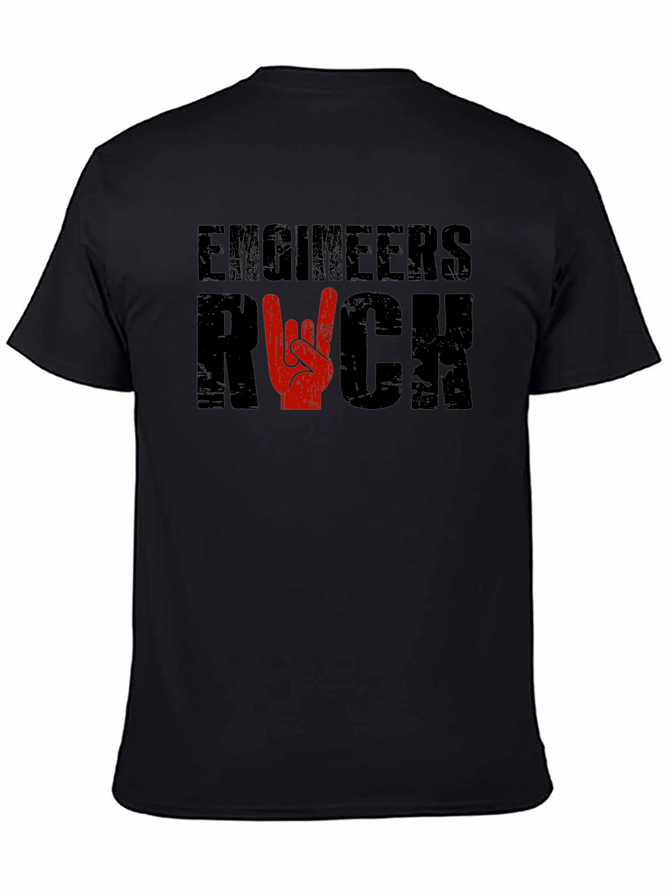 Engineers Rock T-Shirt - Black
