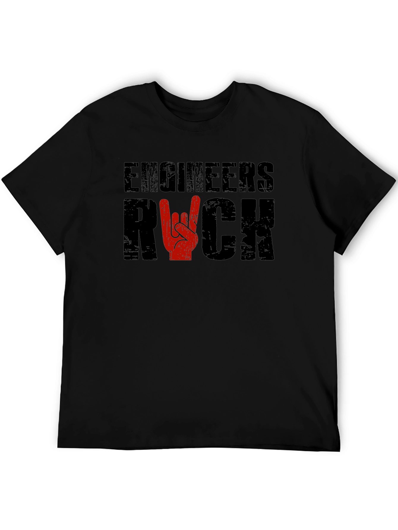 Engineers Rock T-Shirt - Black