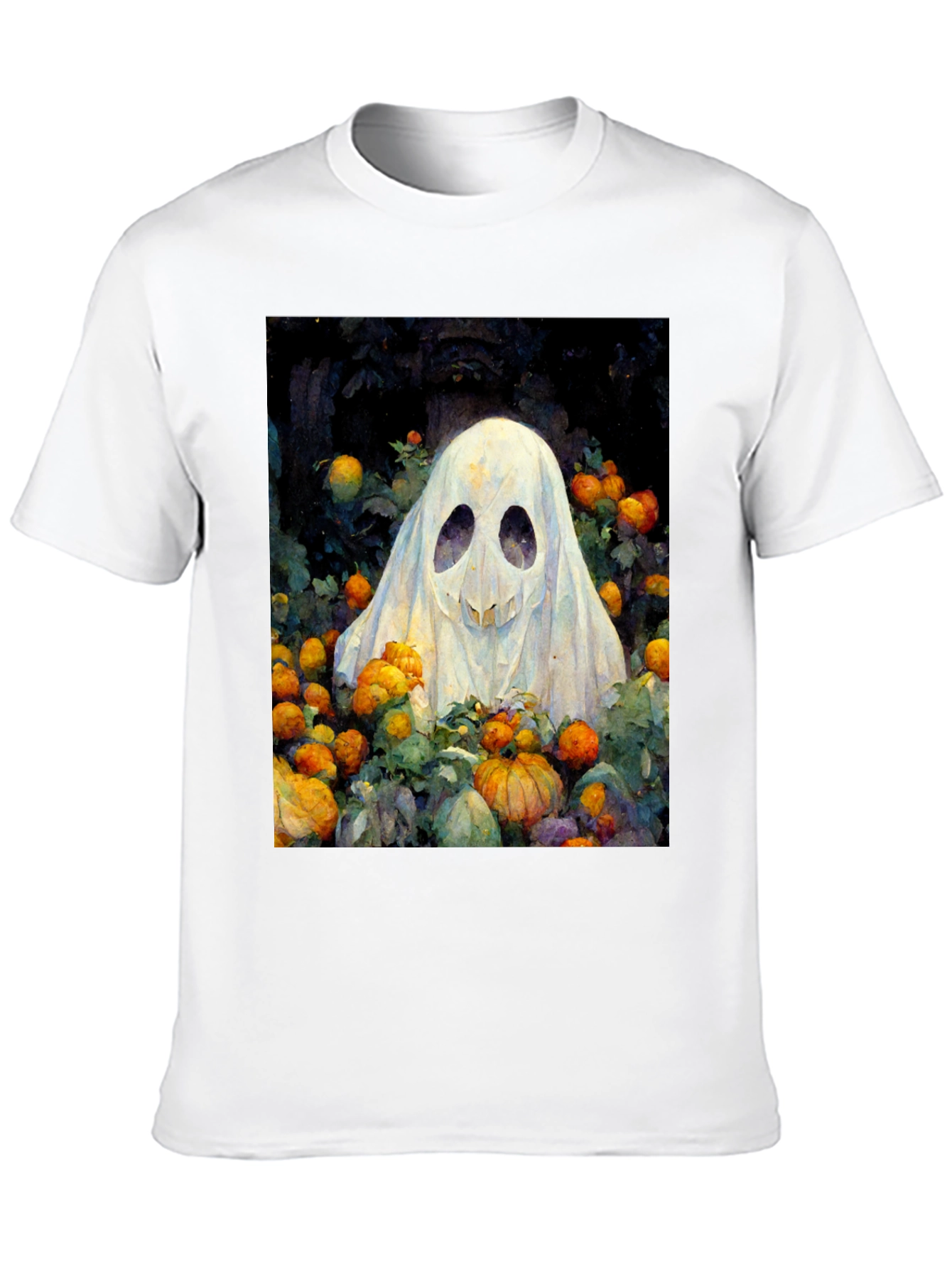 Ghostly Pumpkin Patch Graphic Tee