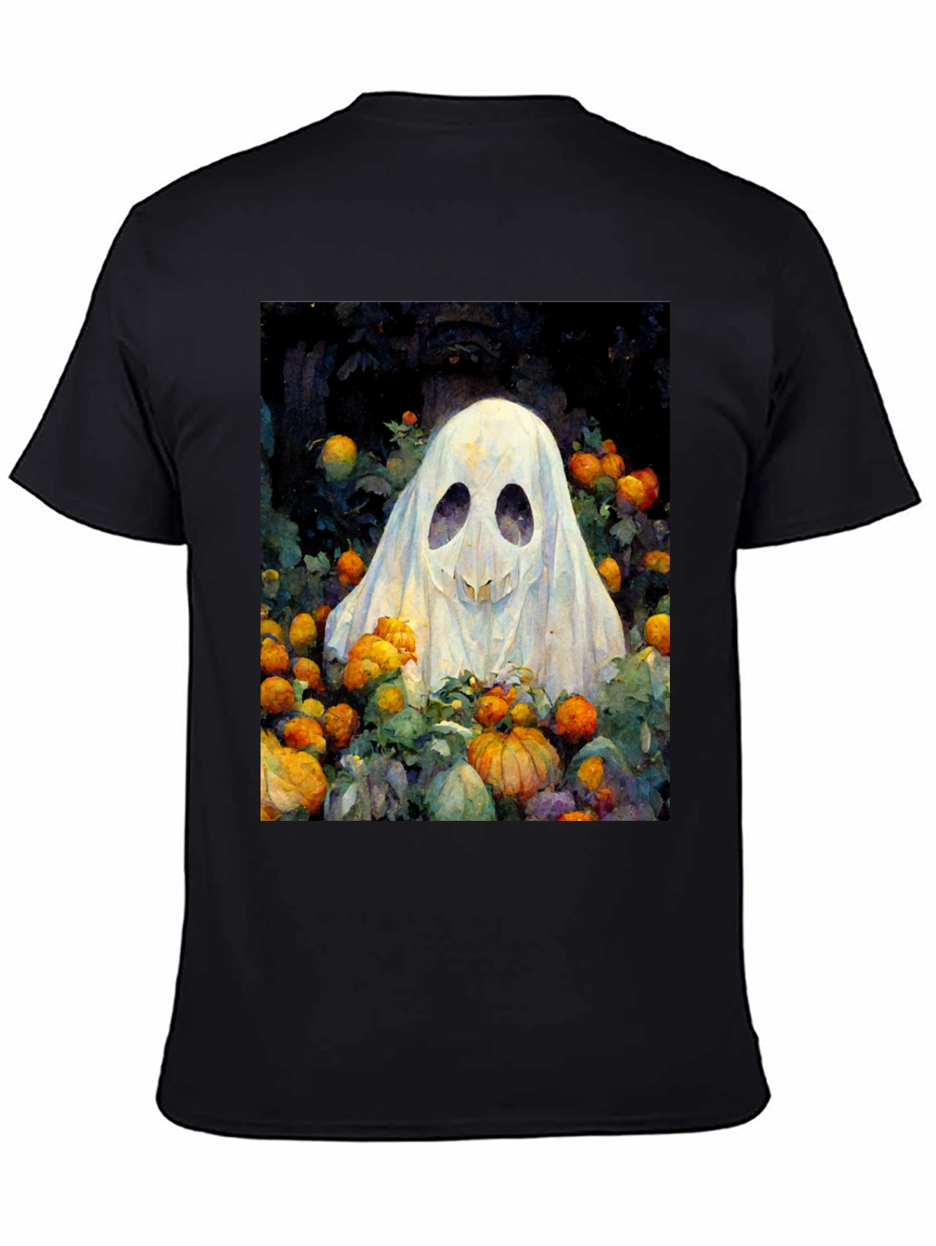 Ghostly Pumpkin Patch Graphic Tee