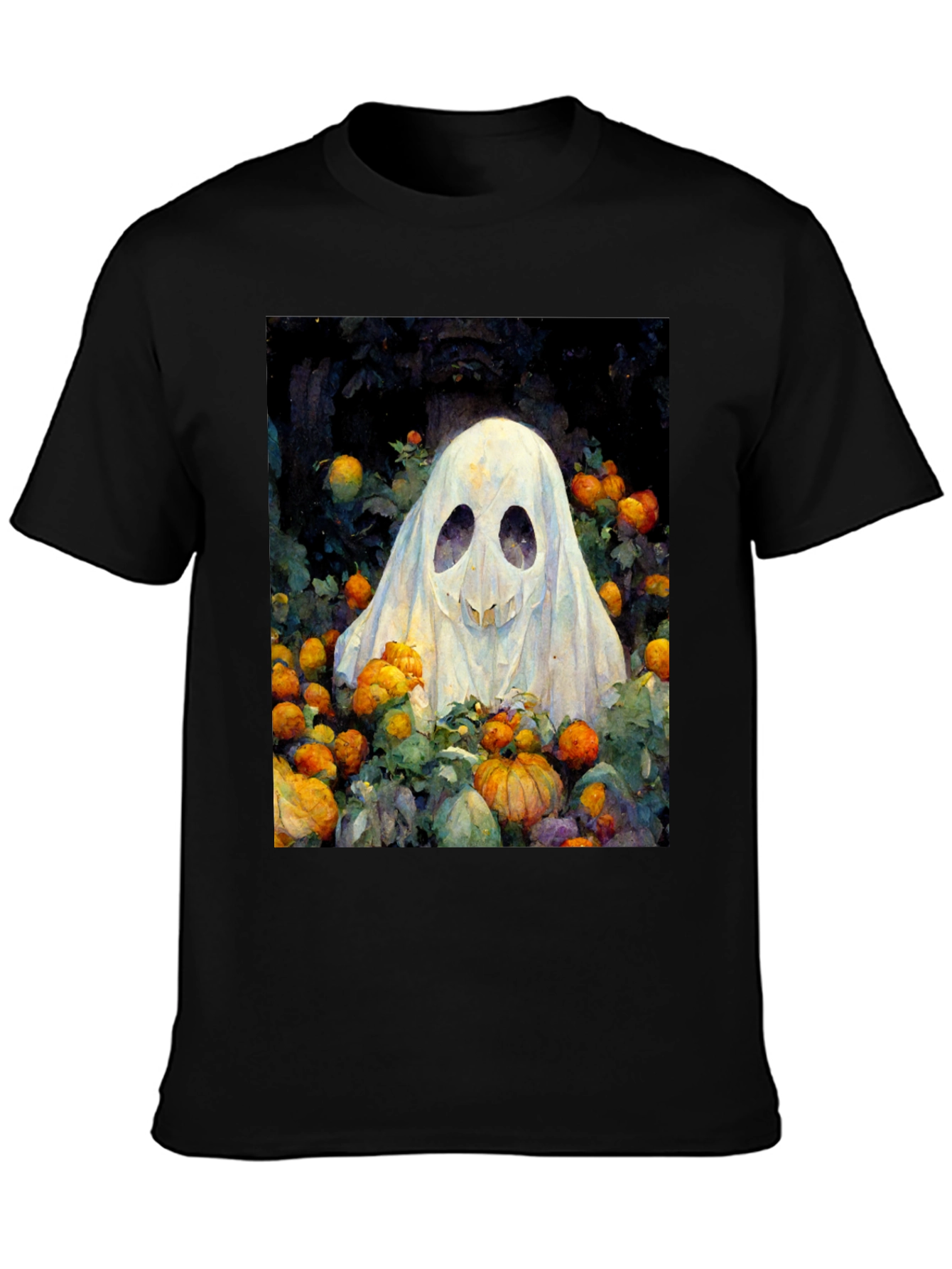 Ghostly Pumpkin Patch Graphic Tee