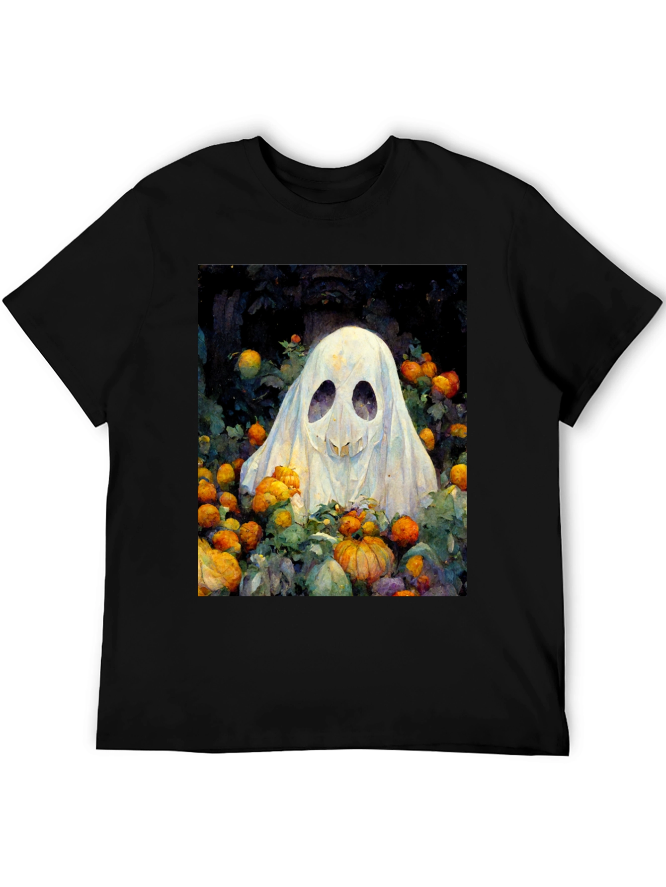 Ghostly Pumpkin Patch Graphic Tee