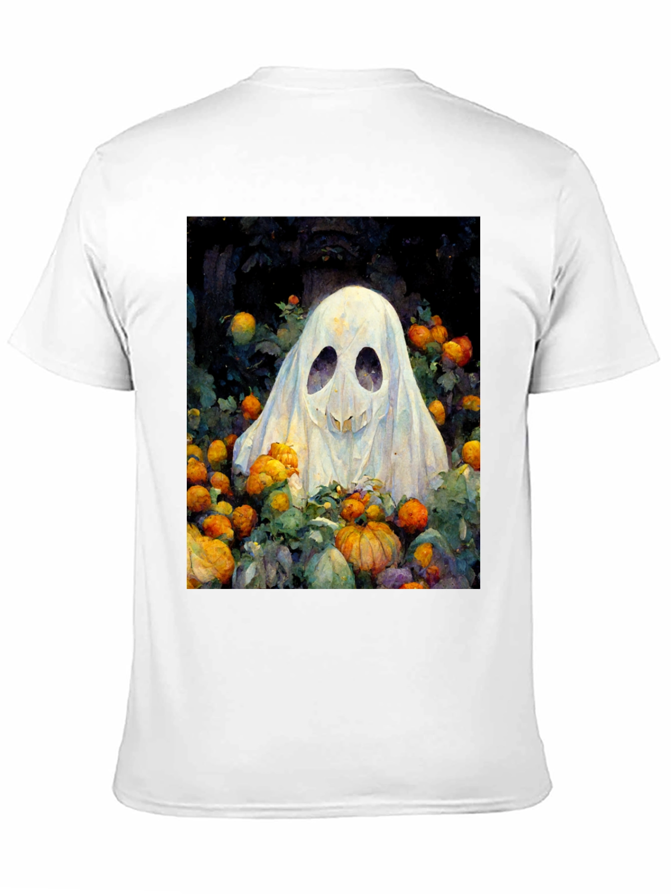 Ghostly Pumpkin Patch Graphic Tee