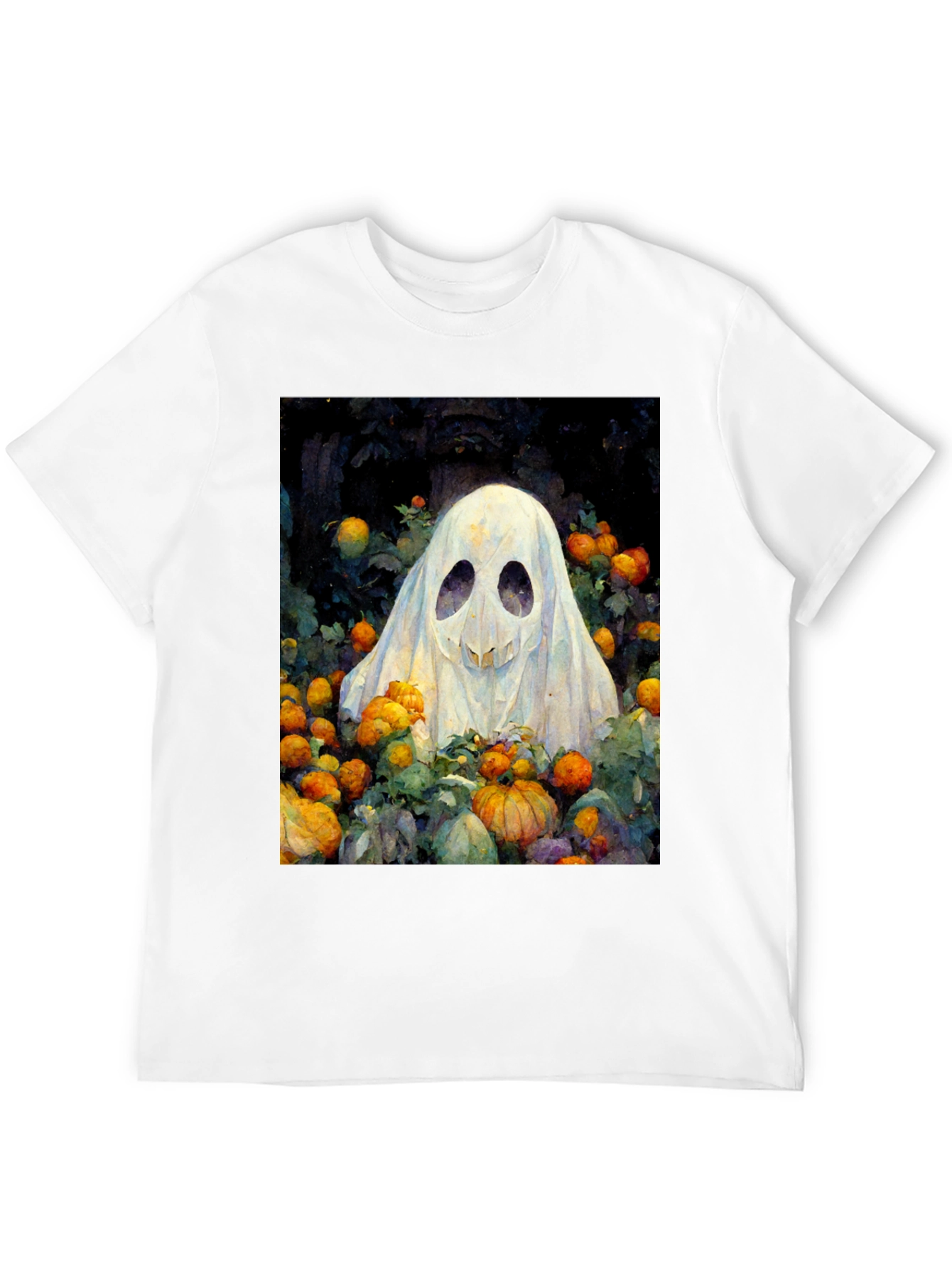 Ghostly Pumpkin Patch Graphic Tee