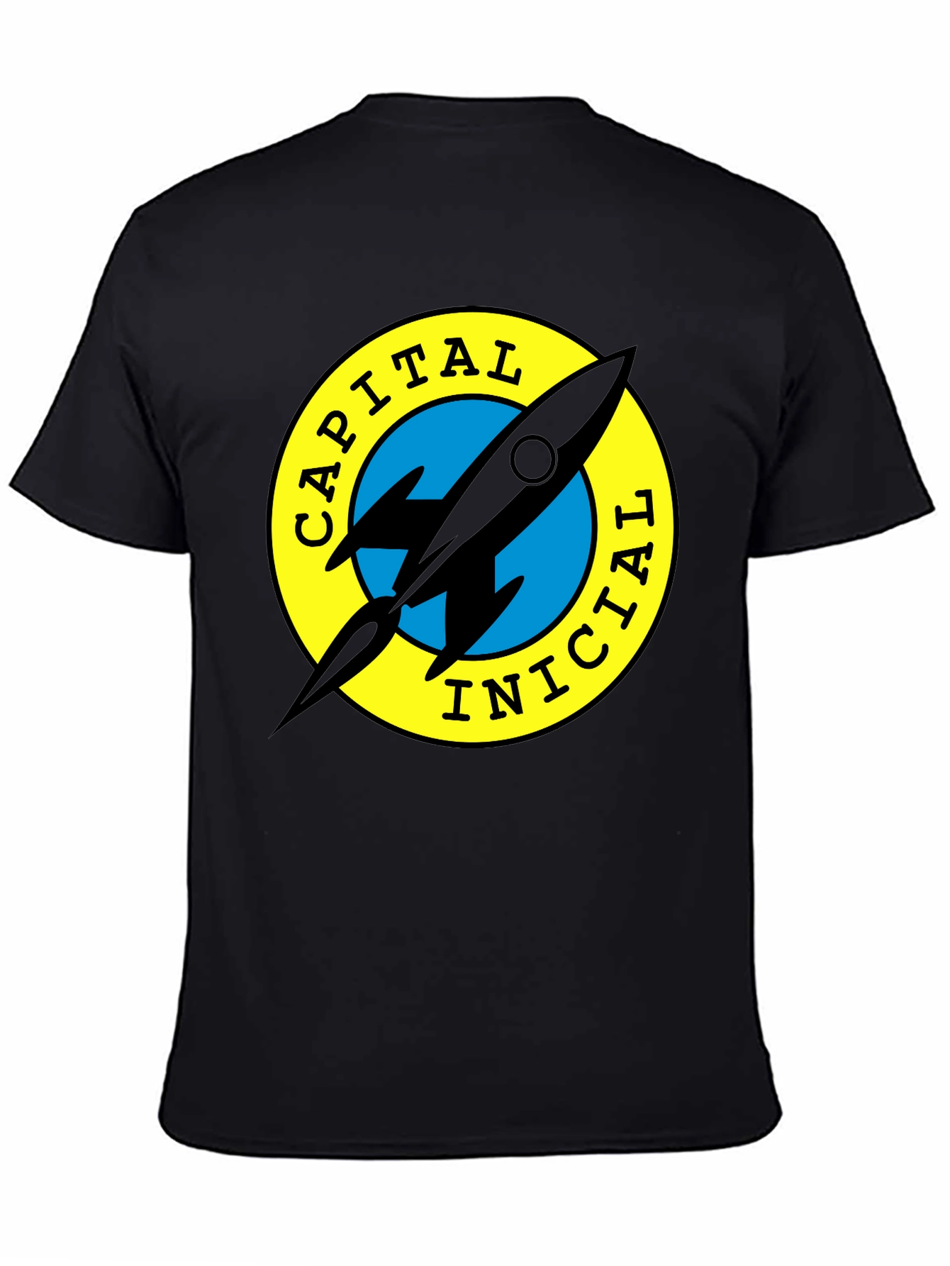 Capital Inicial Rocket T-Shirt Black