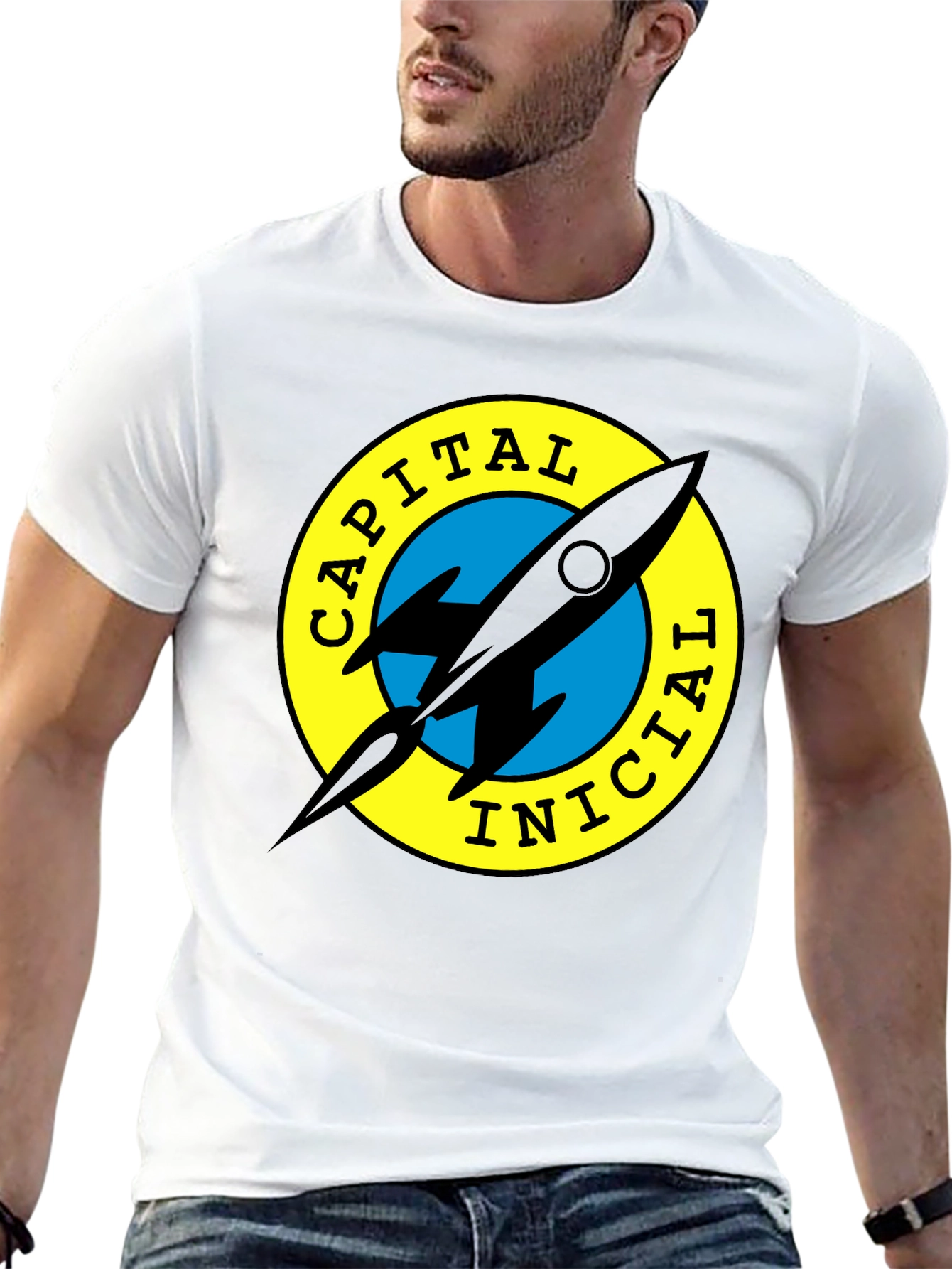 Capital Inicial Rocket T-Shirt Black