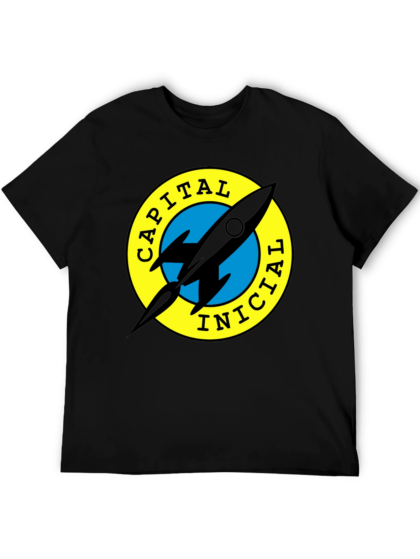 Capital Inicial Rocket T-Shirt Black