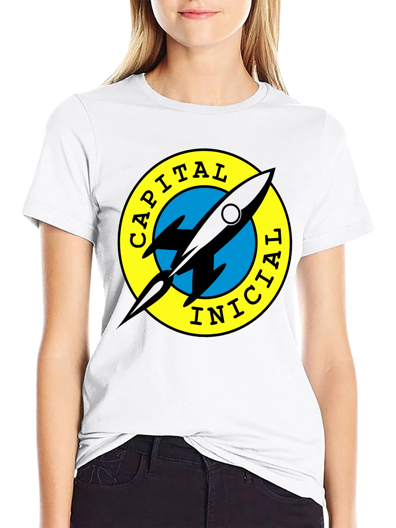 Capital Inicial Rocket T-Shirt Black