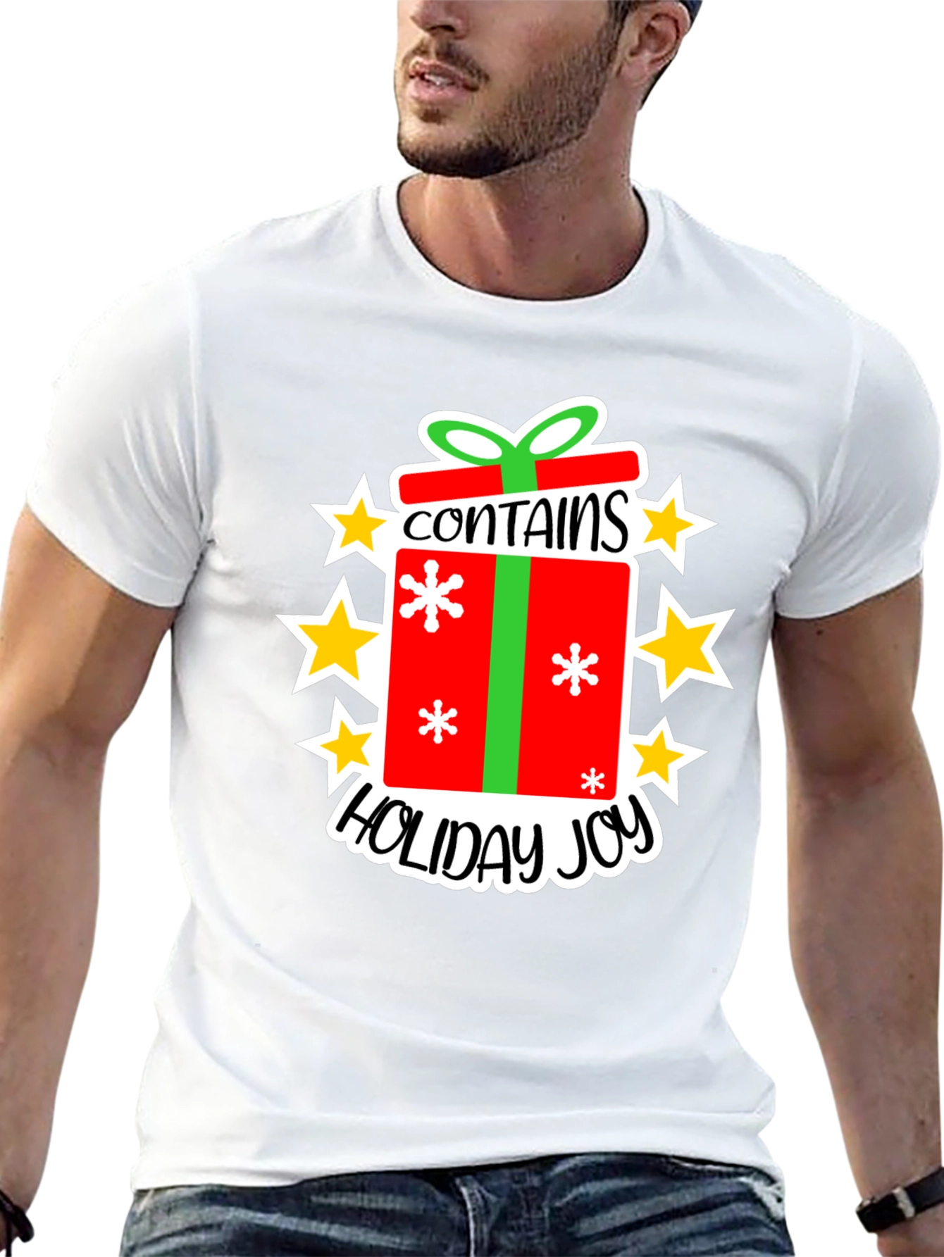 Holiday Joy Gift Graphic Tee