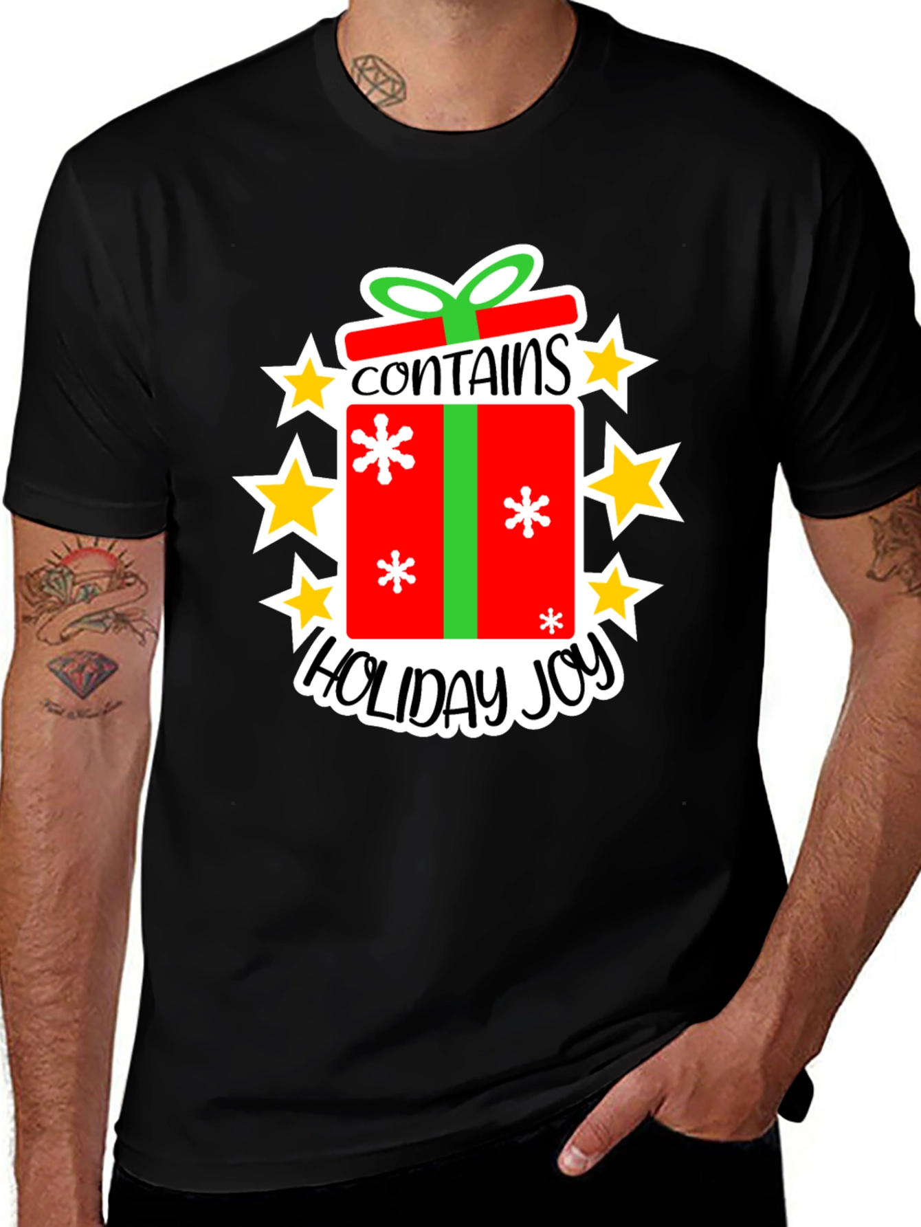 Holiday Joy Gift Graphic Tee
