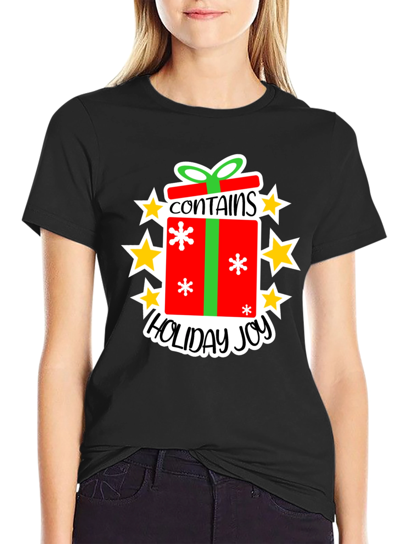 Holiday Joy Gift Graphic Tee