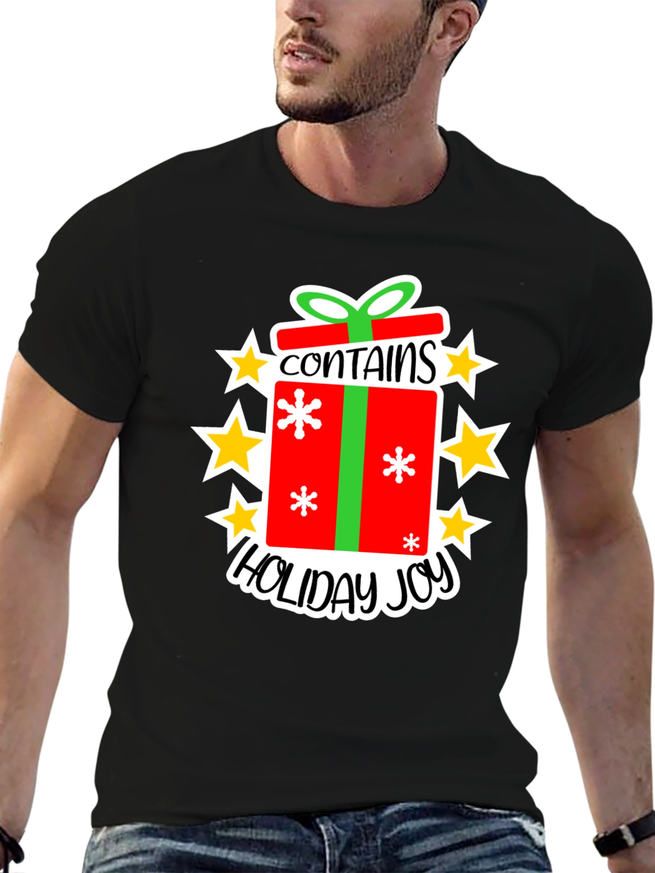 Holiday Joy Gift Graphic Tee