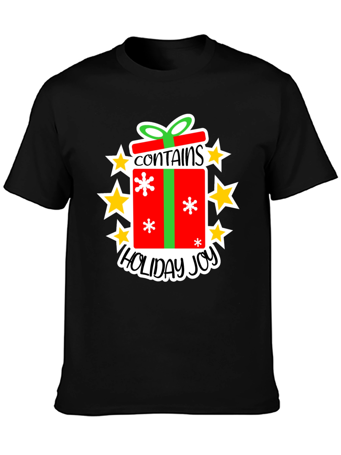 Holiday Joy Gift Graphic Tee