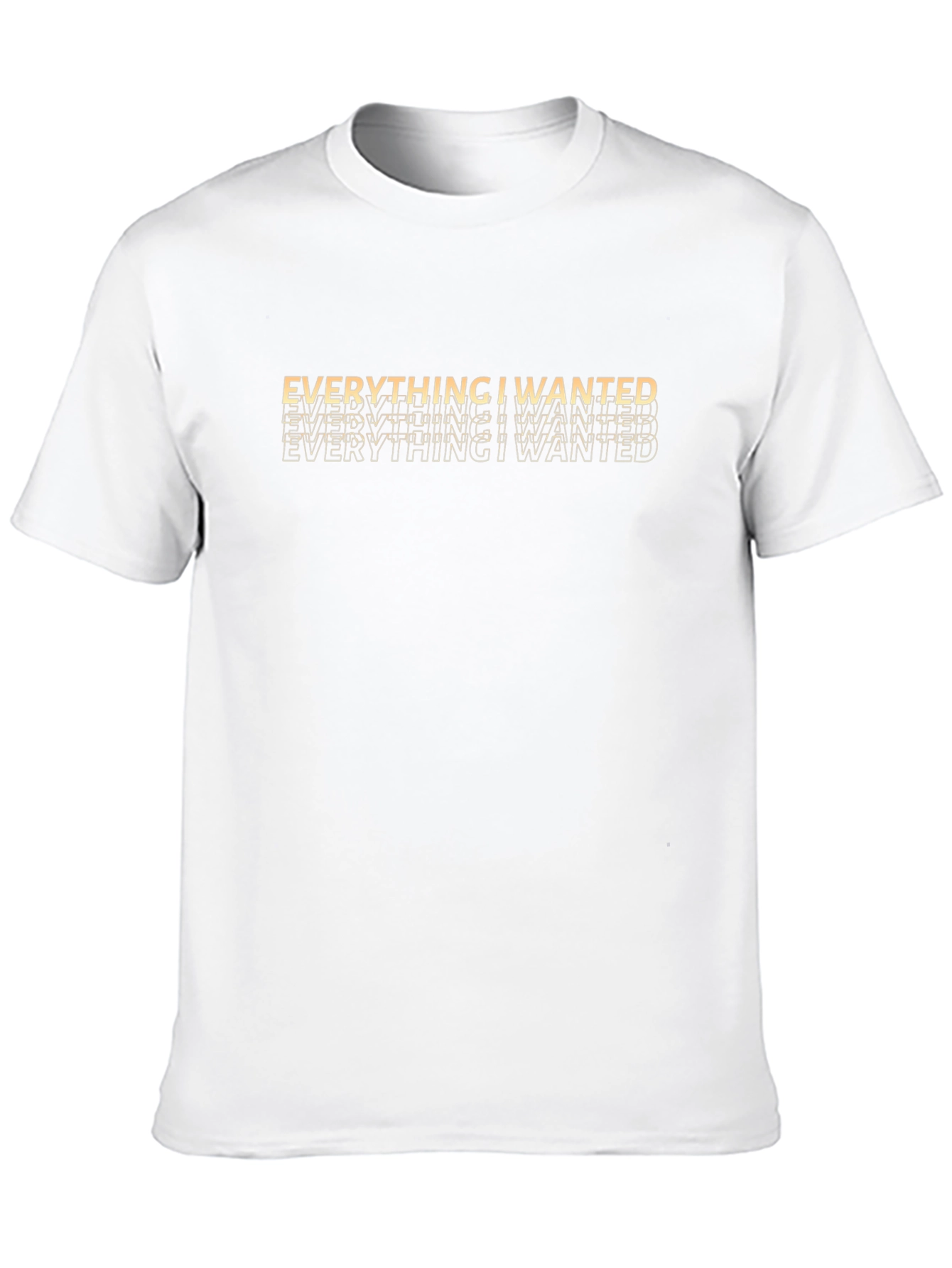 Everything I Wanted Black T-Shirt