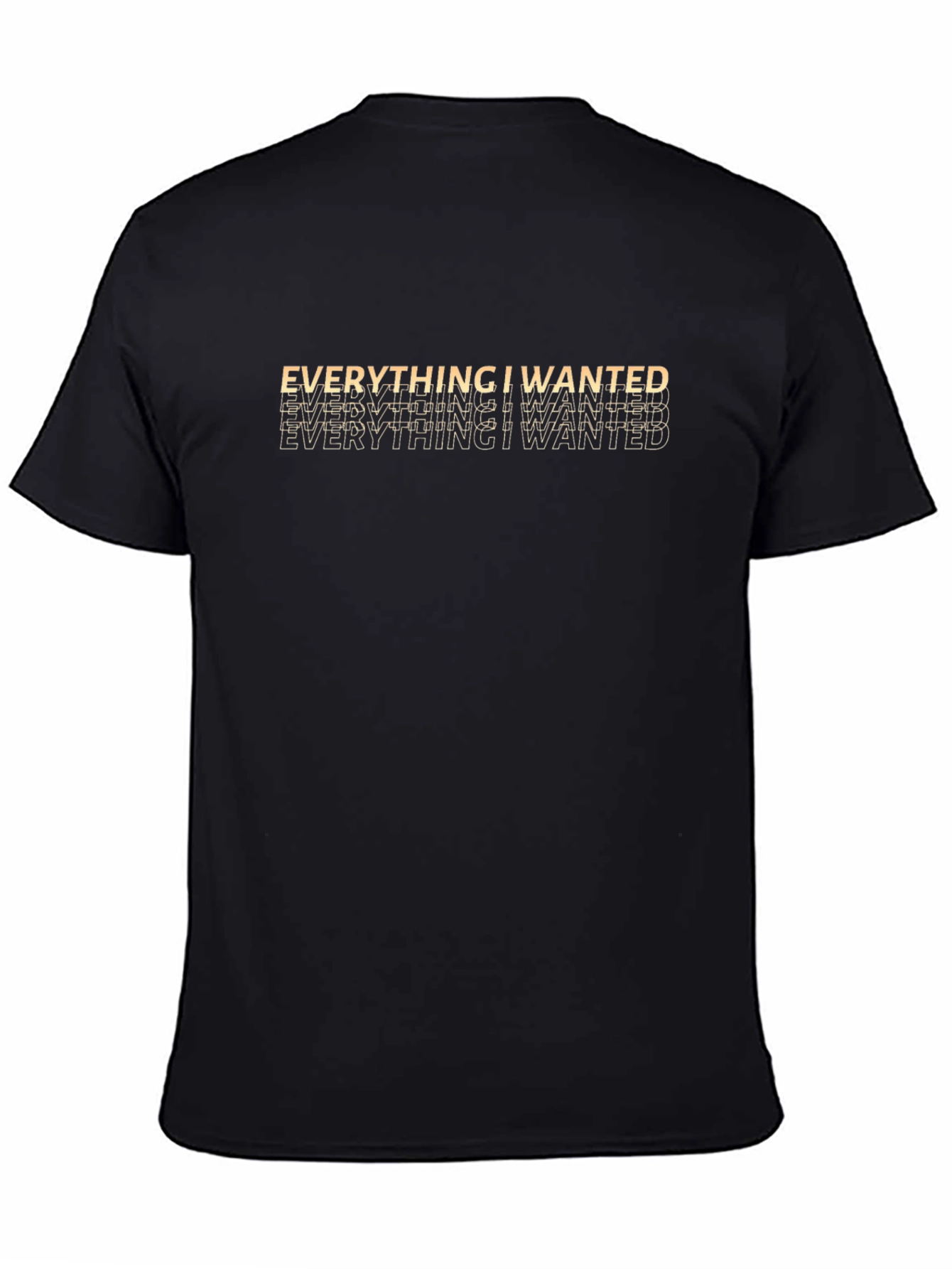 Everything I Wanted Black T-Shirt