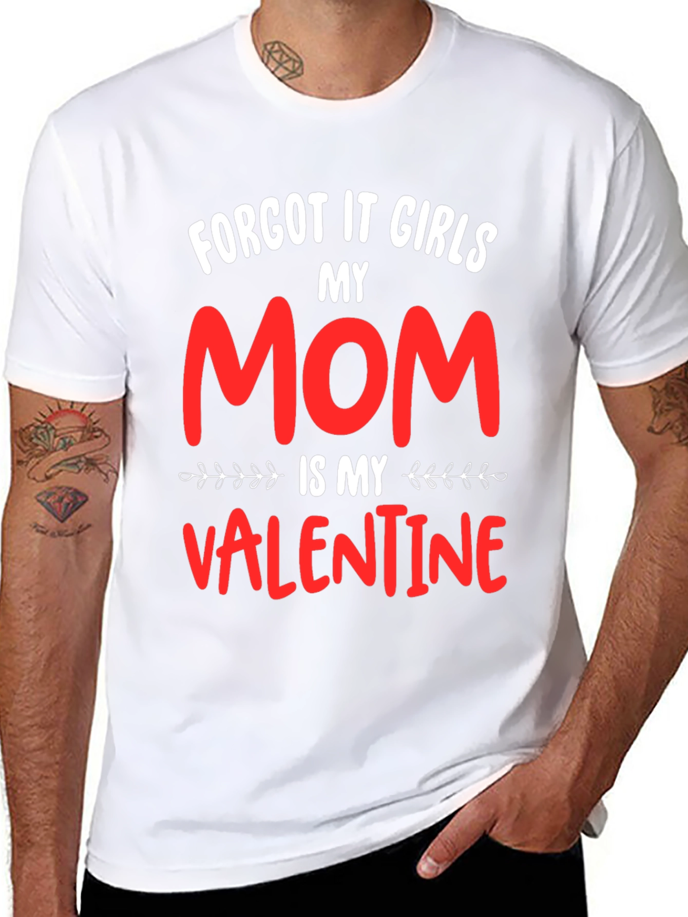 My Mom Is My Valentine Graphic Tee