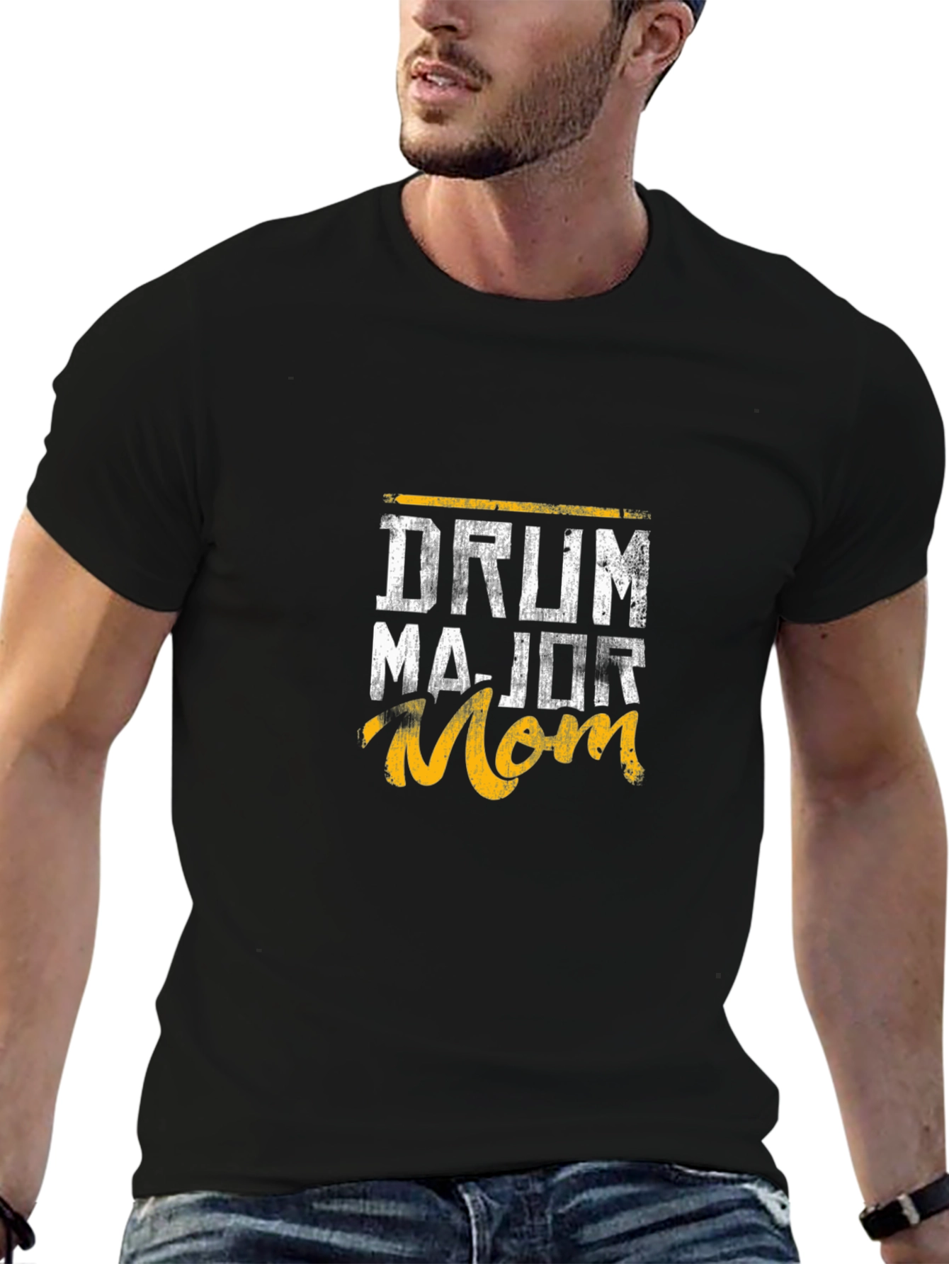 Drum Major Mom T-Shirt - Music Pride Tee