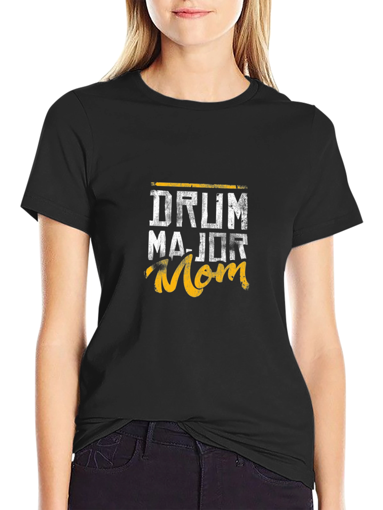 Drum Major Mom T-Shirt - Music Pride Tee
