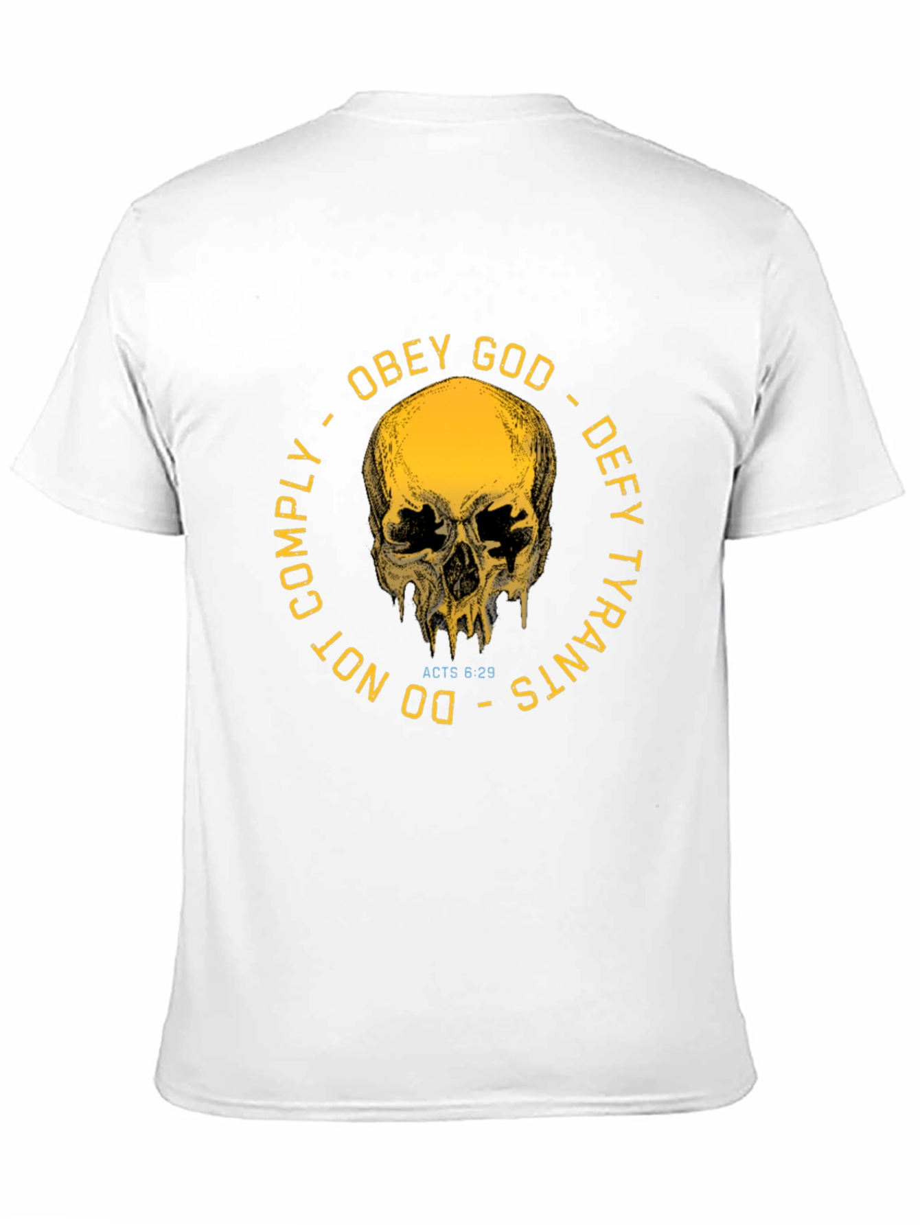 Obey God Defy Tyrants Graphic T-Shirt